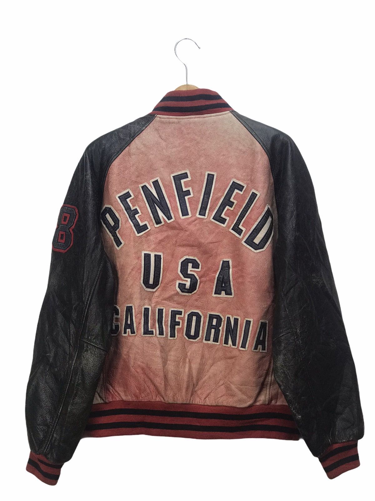Penfield × Vintage Vintage Penfield Spellout Varsity Jacket Size US L / EU 52-54 / 3 - 1 Thumbnail