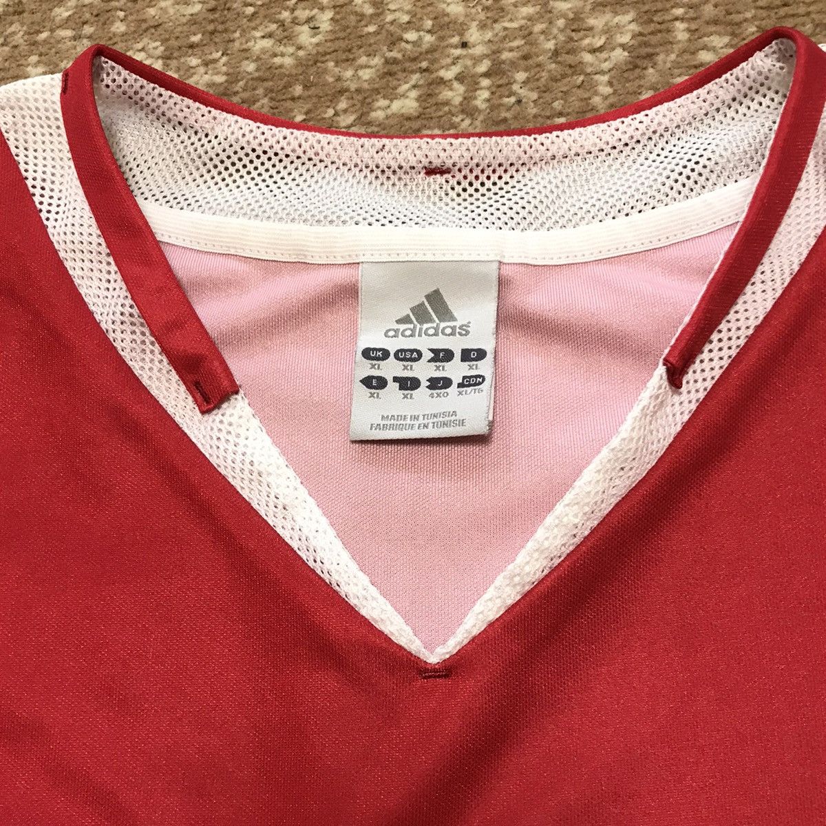 Adidas Vintage 2004 Ajax Amsterdam home jersey football size XL Size US XL / EU 56 / 4 - 6 Thumbnail