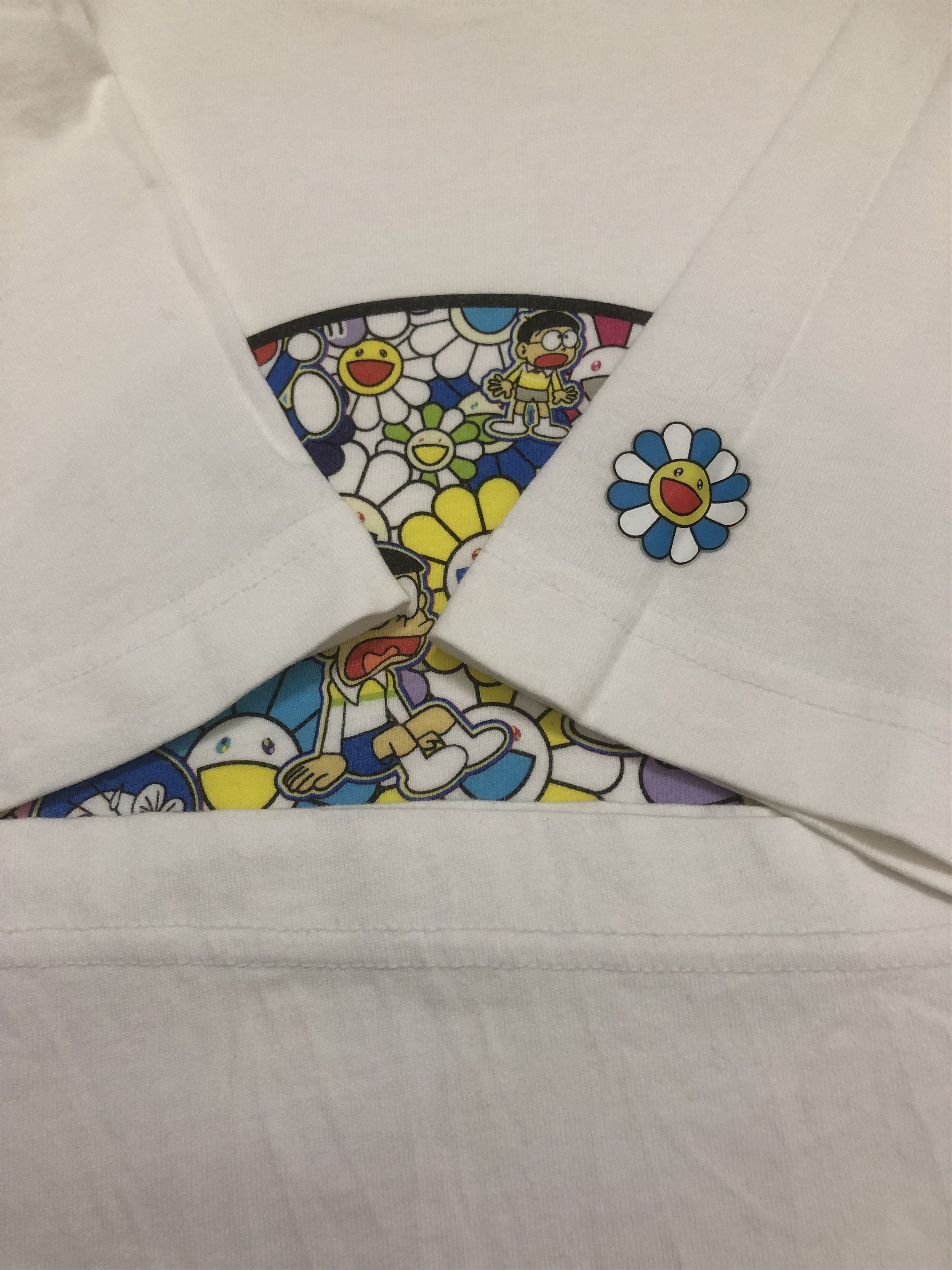 Japanese Brand × Uniqlo Japanese Brand Uniqlo Doraemon Takashi Murakami Size US M / EU 48-50 / 2 - 2 Thumbnail