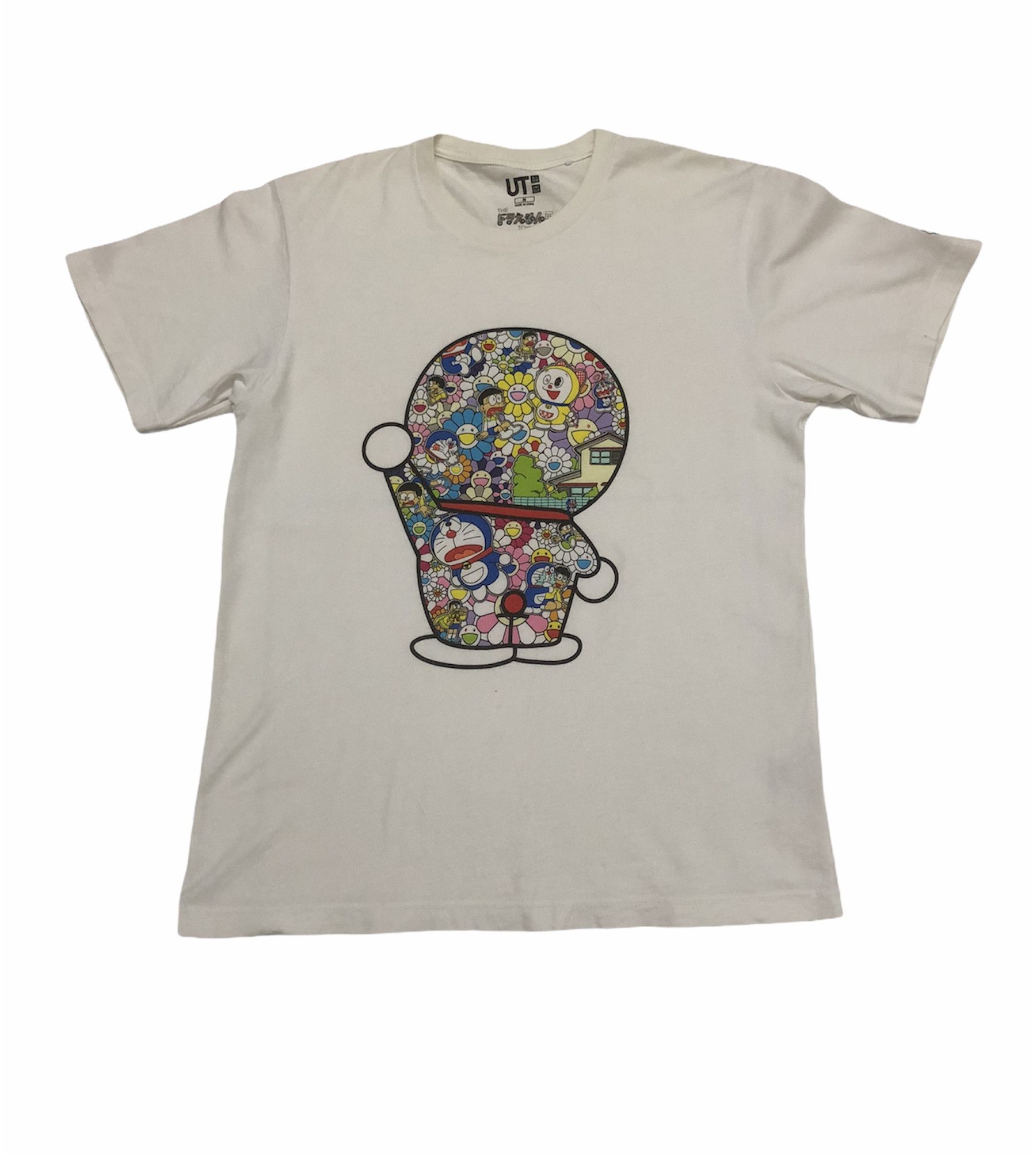 Japanese Brand × Uniqlo Japanese Brand Uniqlo Doraemon Takashi Murakami Size US M / EU 48-50 / 2 - 1 Thumbnail