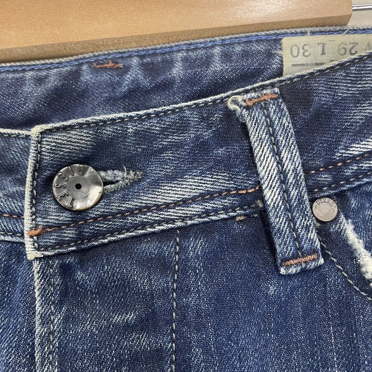 Diesel Diesel Industry Darron Regular Slim Distressed Denim W29 L30 Size US 29 - 4 Thumbnail