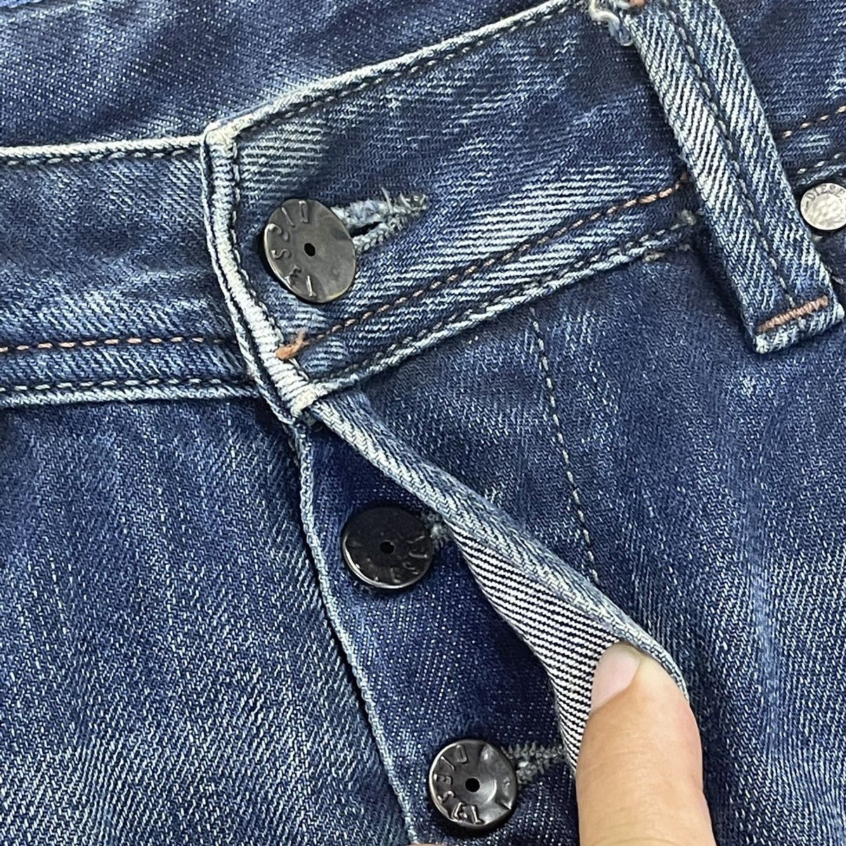 Diesel Diesel Industry Darron Regular Slim Distressed Denim W29 L30 Size US 29 - 3 Thumbnail