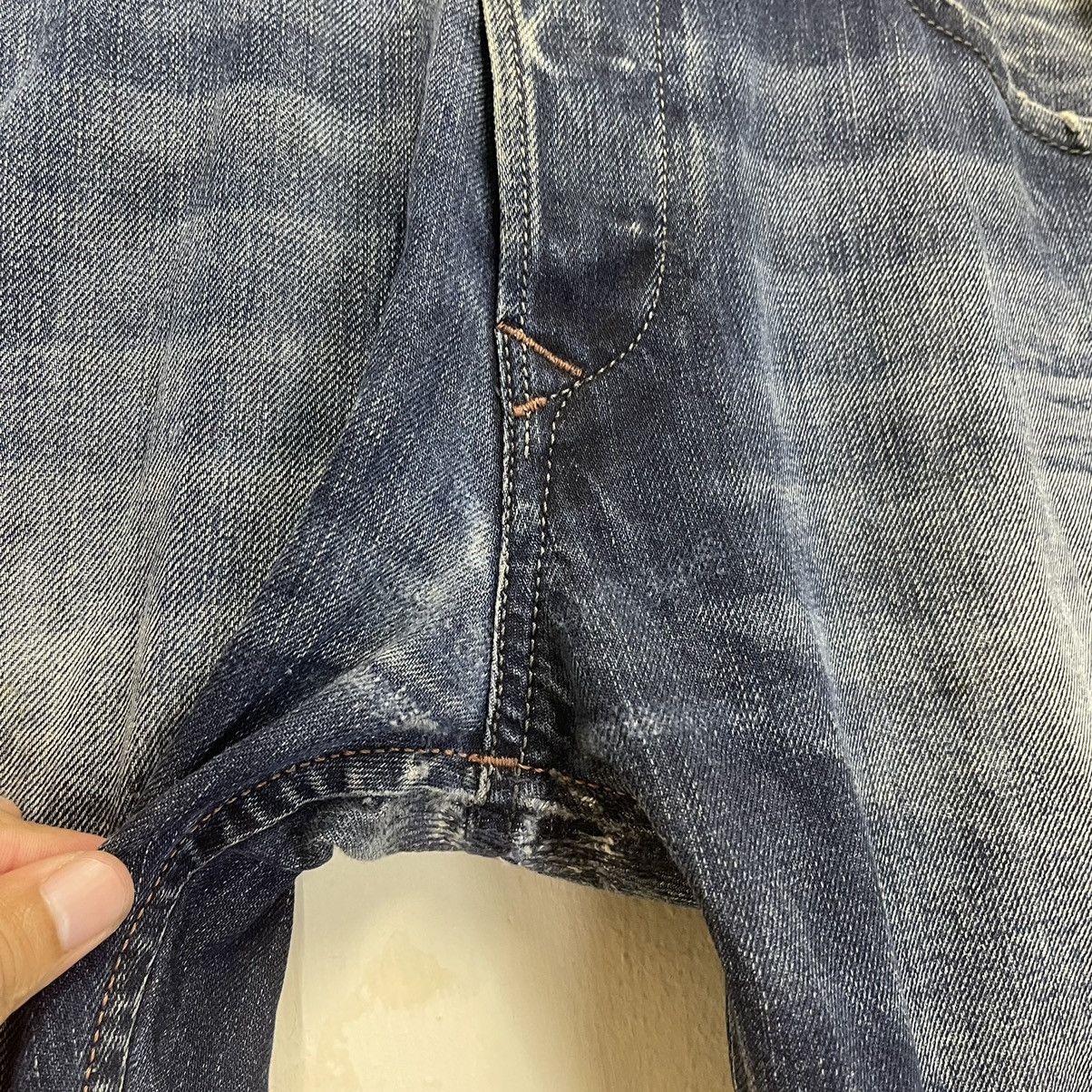 Diesel Diesel Industry Darron Regular Slim Distressed Denim W29 L30 Size US 29 - 6 Thumbnail