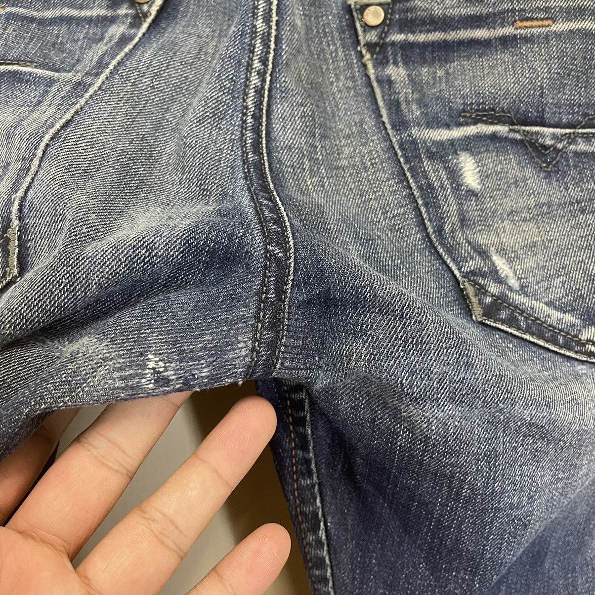 Diesel Diesel Industry Darron Regular Slim Distressed Denim W29 L30 Size US 29 - 12 Thumbnail
