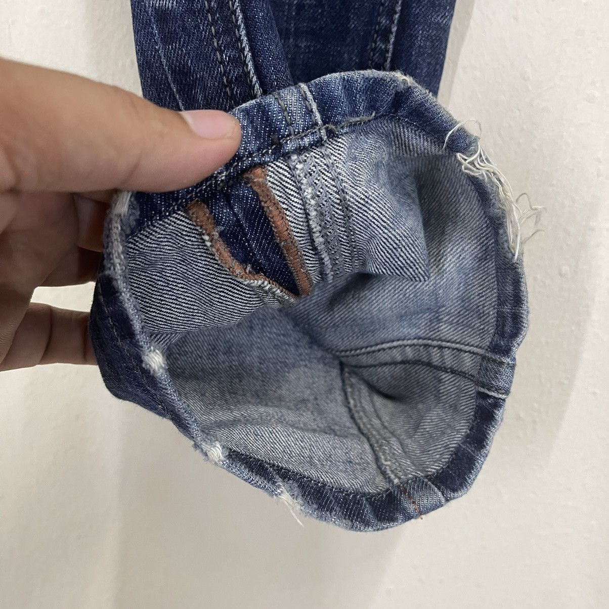 Diesel Diesel Industry Darron Regular Slim Distressed Denim W29 L30 Size US 29 - 16 Thumbnail