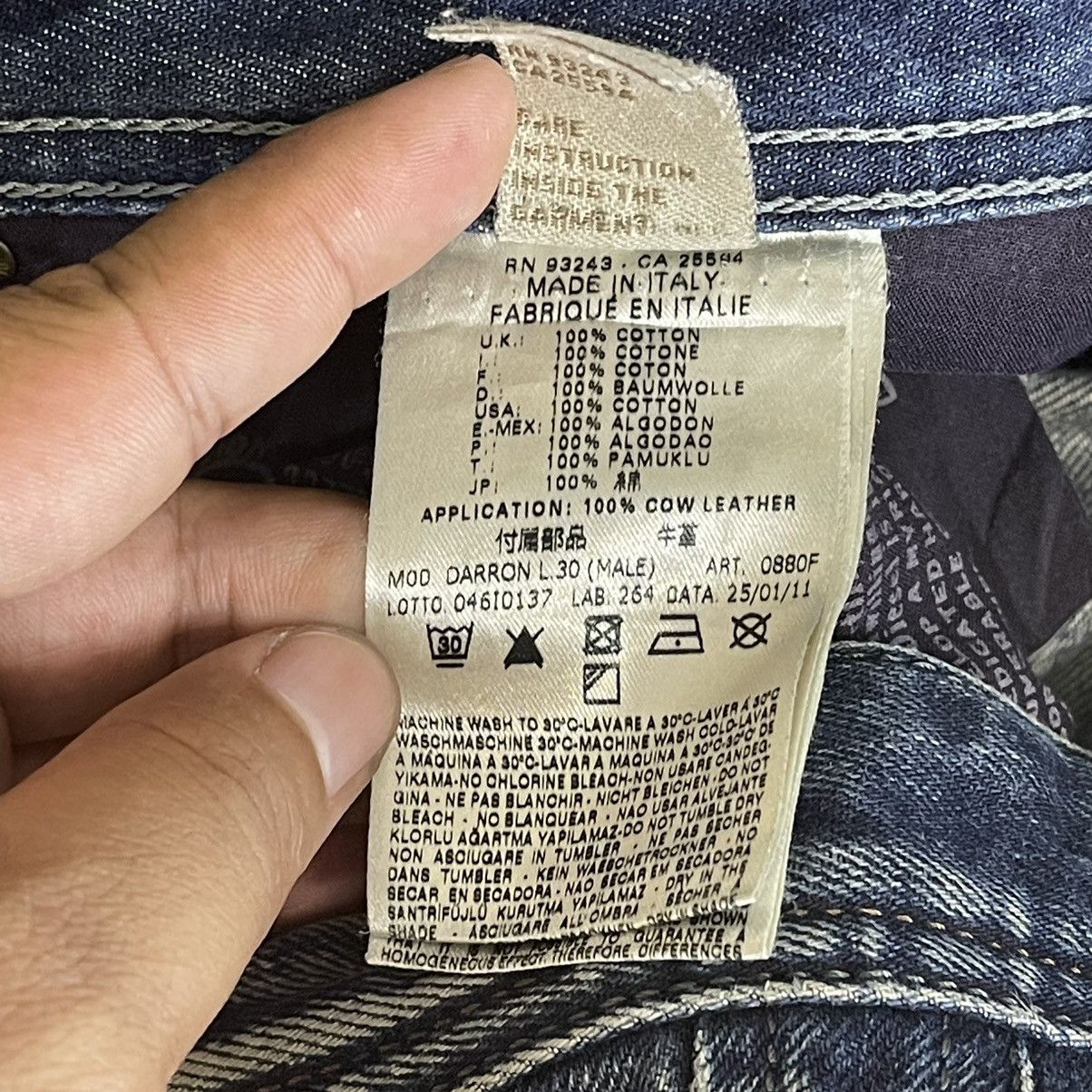 Diesel Diesel Industry Darron Regular Slim Distressed Denim W29 L30 Size US 29 - 18 Thumbnail