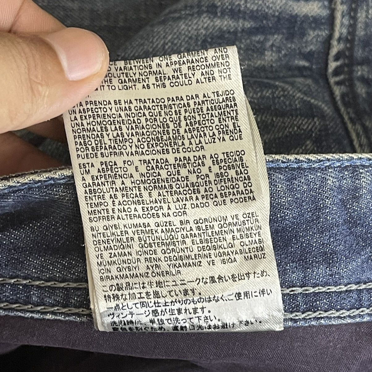 Diesel Diesel Industry Darron Regular Slim Distressed Denim W29 L30 Size US 29 - 20 Thumbnail
