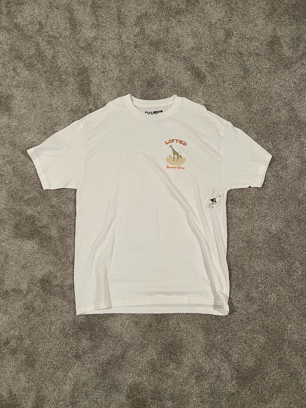 LRG LRG Camel Tee XL White Tee Shirt Size US XL / EU 56 / 4 - 1 Thumbnail