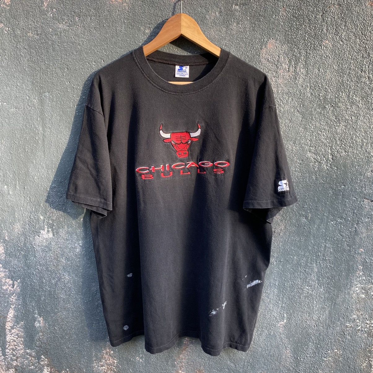 NBA 💥SICK💥THRASHED Faded Vintage 90s Chicago Bull ERD GRUNGE T Size US XL / EU 56 / 4 - 1 Thumbnail