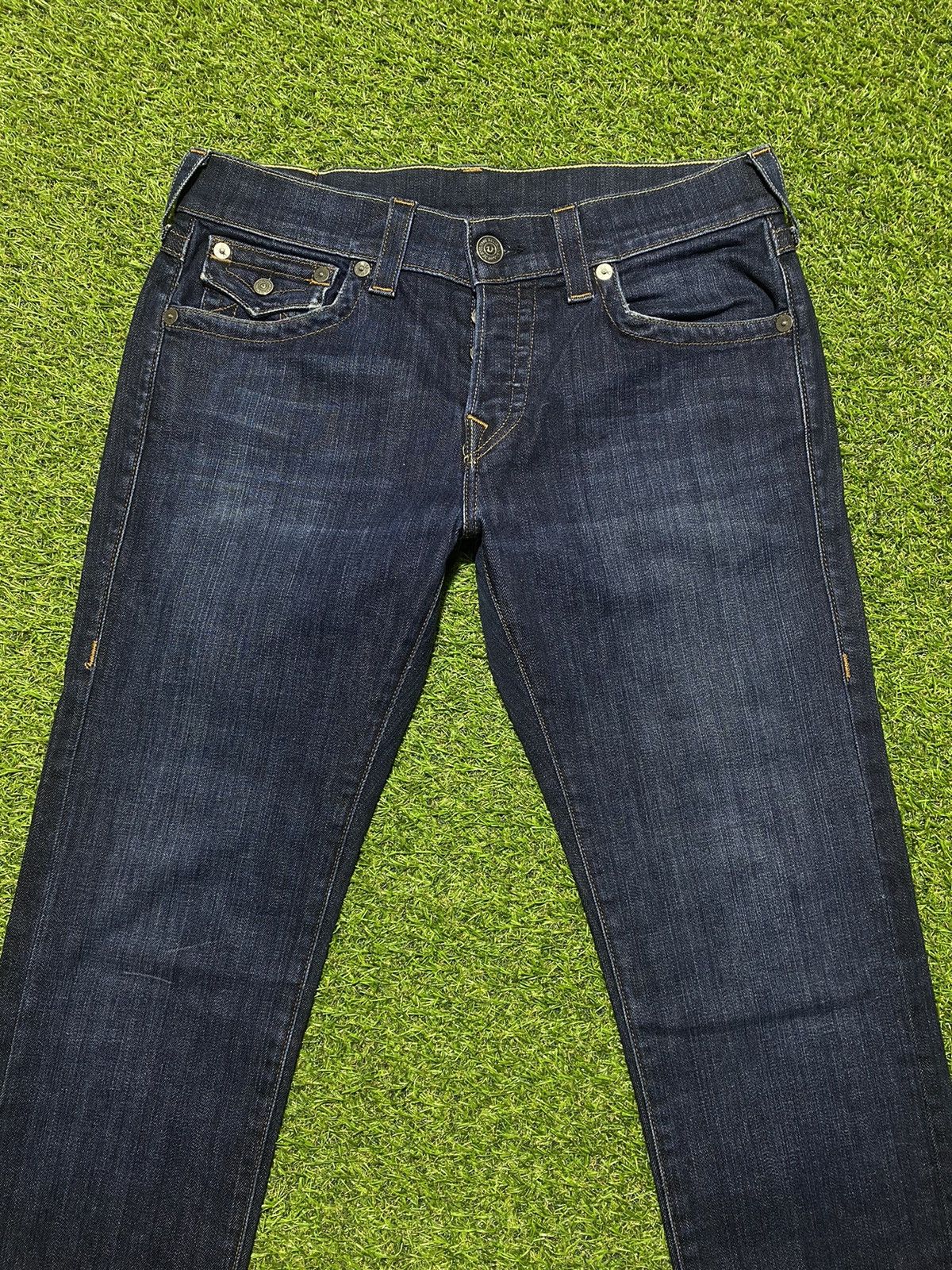 True Religion Vintage True Religion denim faded jeans made in USA size 32 Size US 32 / EU 48 - 4 Thumbnail