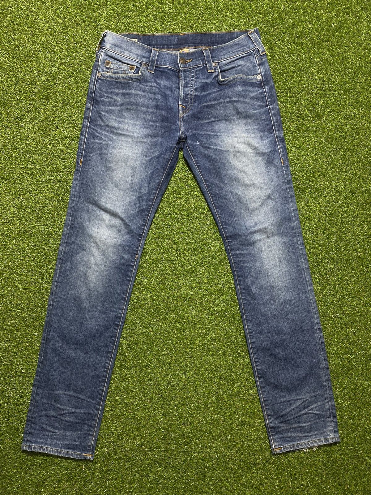True Religion Vintage True Religion denim faded jeans made in USA size 32 Size US 32 / EU 48 - 4 Thumbnail