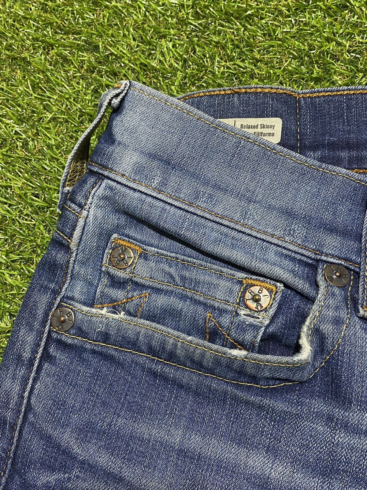 True Religion Vintage True Religion denim faded jeans made in USA size 32 Size US 32 / EU 48 - 8 Thumbnail