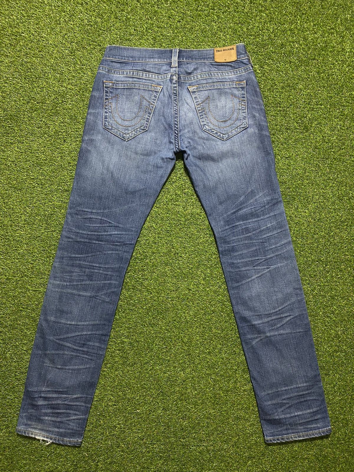 True Religion Vintage True Religion denim faded jeans made in USA size 32 Size US 32 / EU 48 - 2 Thumbnail