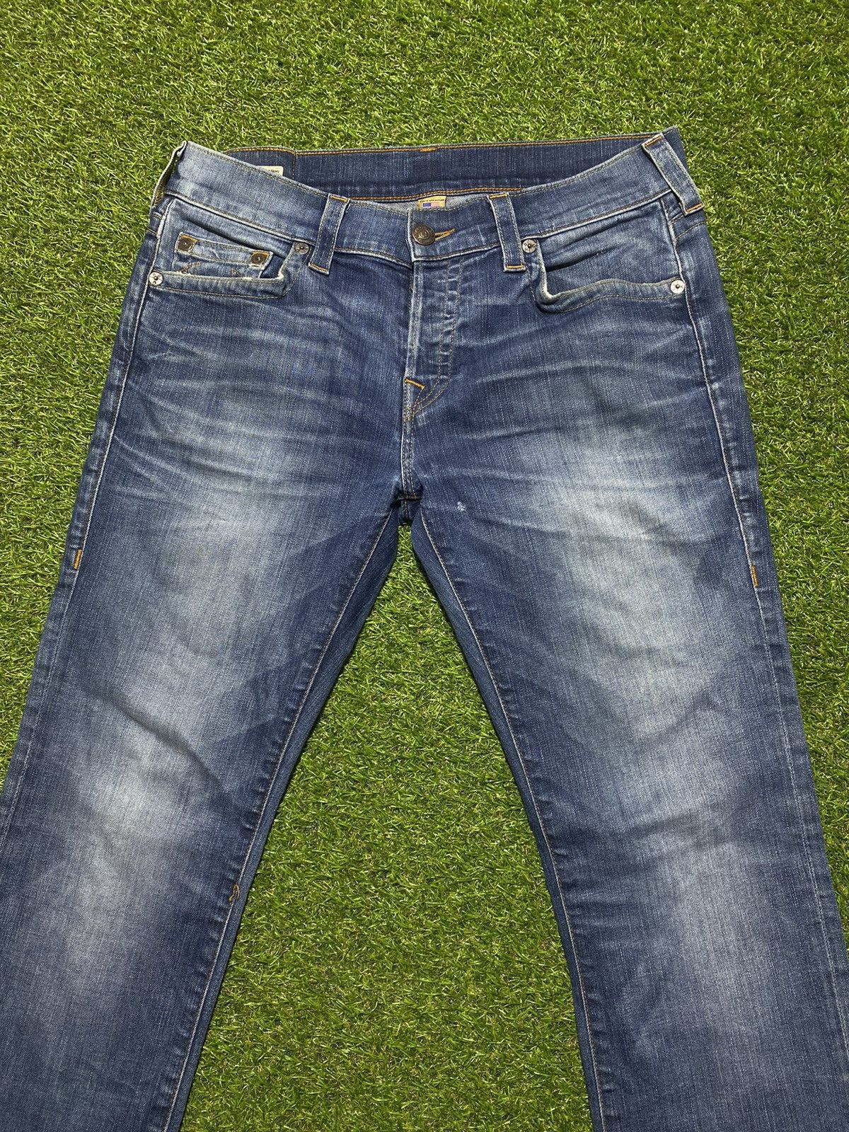 True Religion Vintage True Religion denim faded jeans made in USA size 32 Size US 32 / EU 48 - 5 Thumbnail
