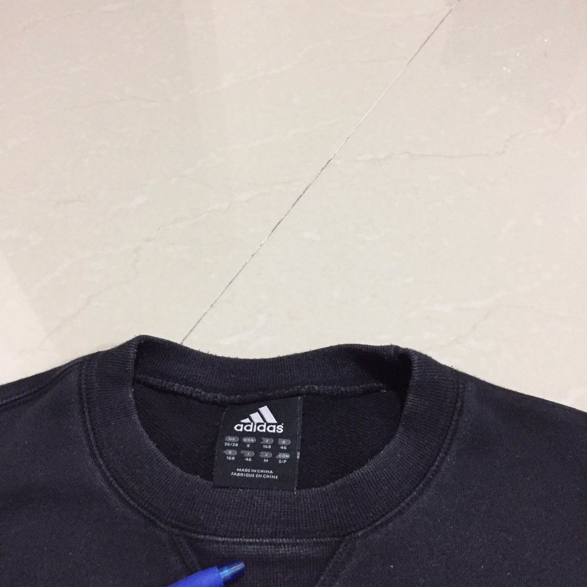 vintage Adidas Sweatshirt spellout Big Logo size L