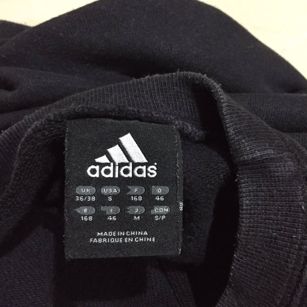 vintage Adidas Sweatshirt spellout Big Logo size L