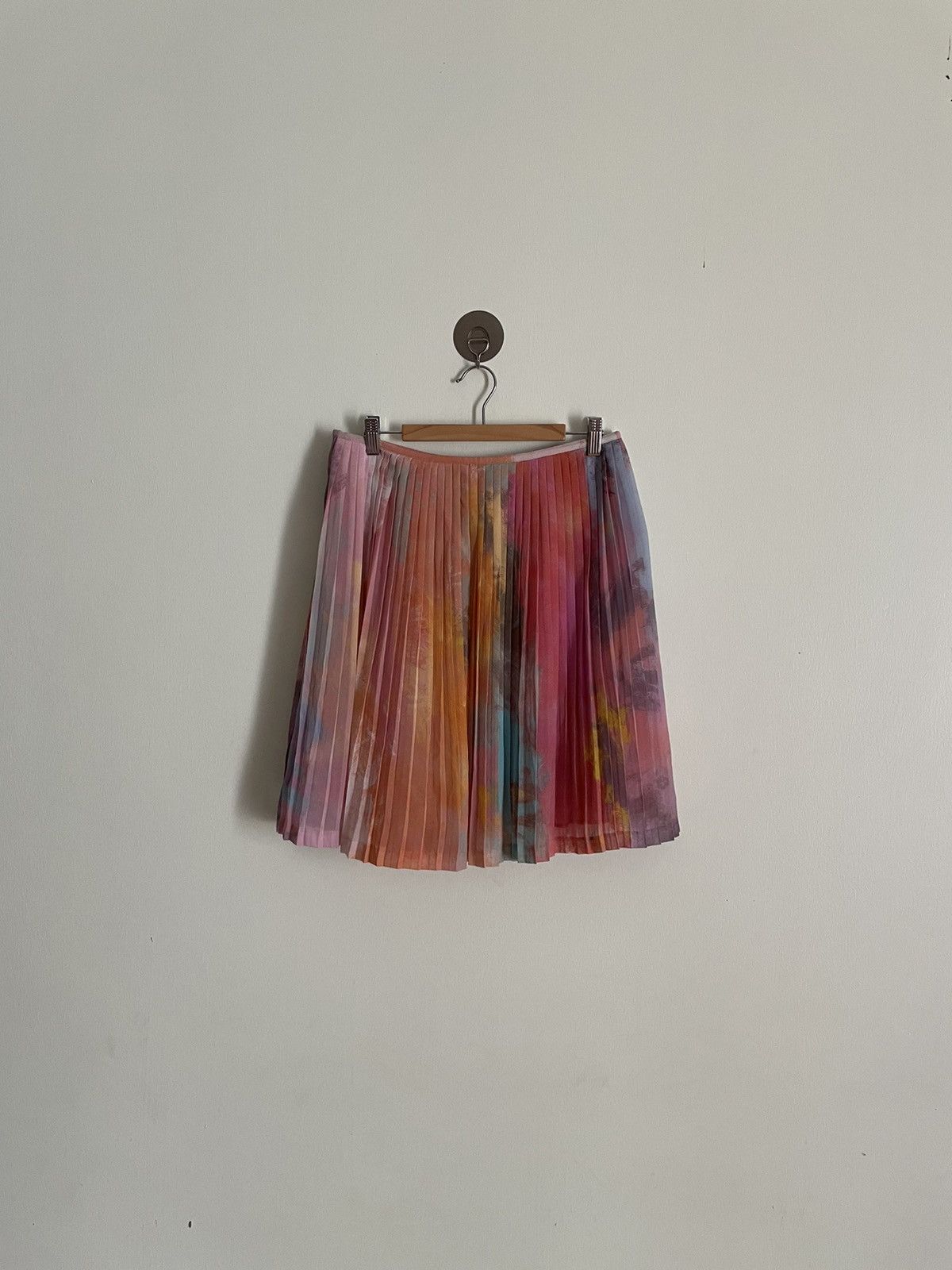 Paul Smith Stripe Pleated Midi Skirts by Paul Smith Size 30" / US 8 / IT 44 - 2 Thumbnail