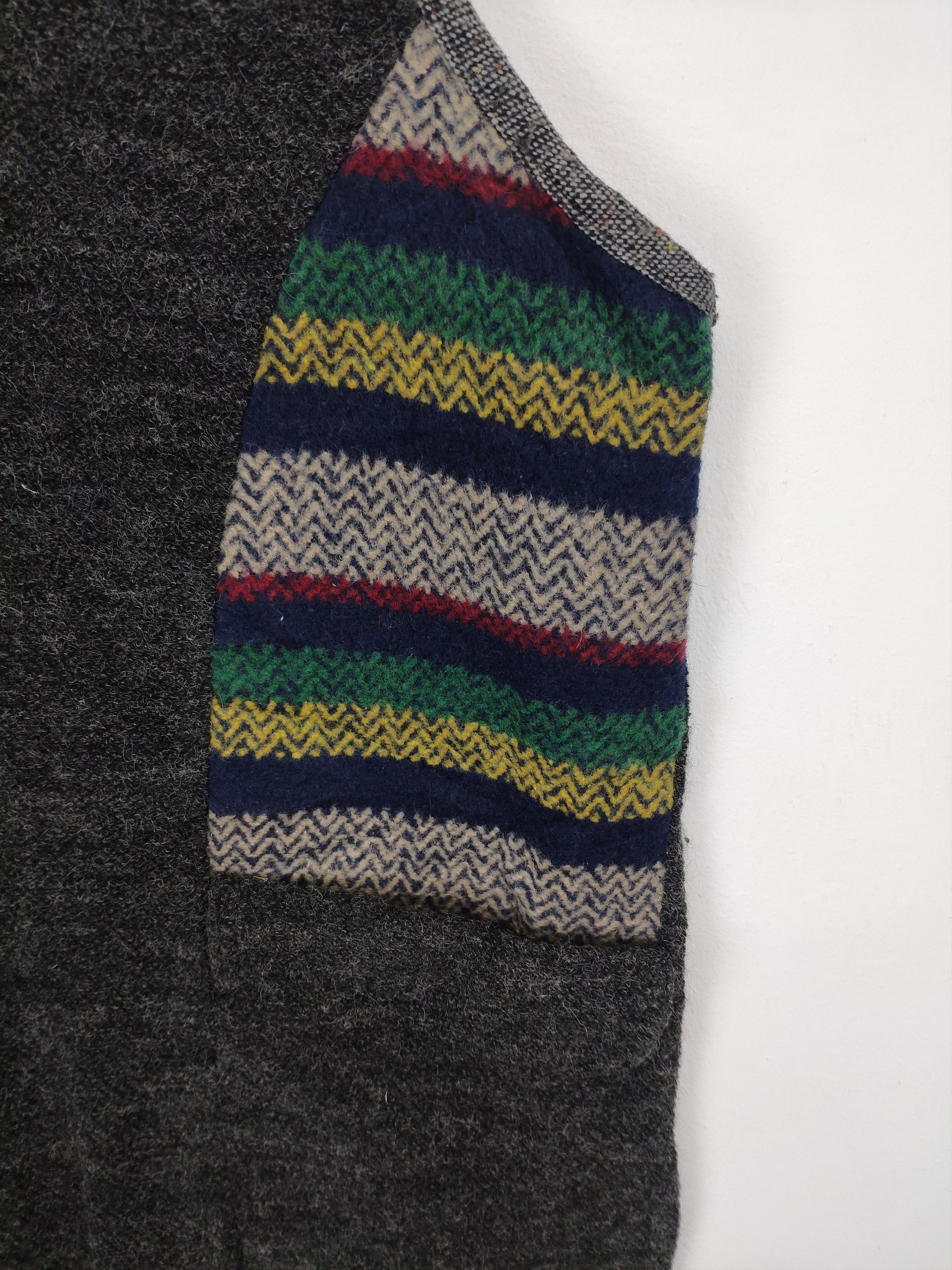 Japanese Brand × Vintage Steal 💥 Vintage Japanese Brand Wool Sleeveless Dress Size M / US 6-8 / IT 42-44 - 4 Thumbnail