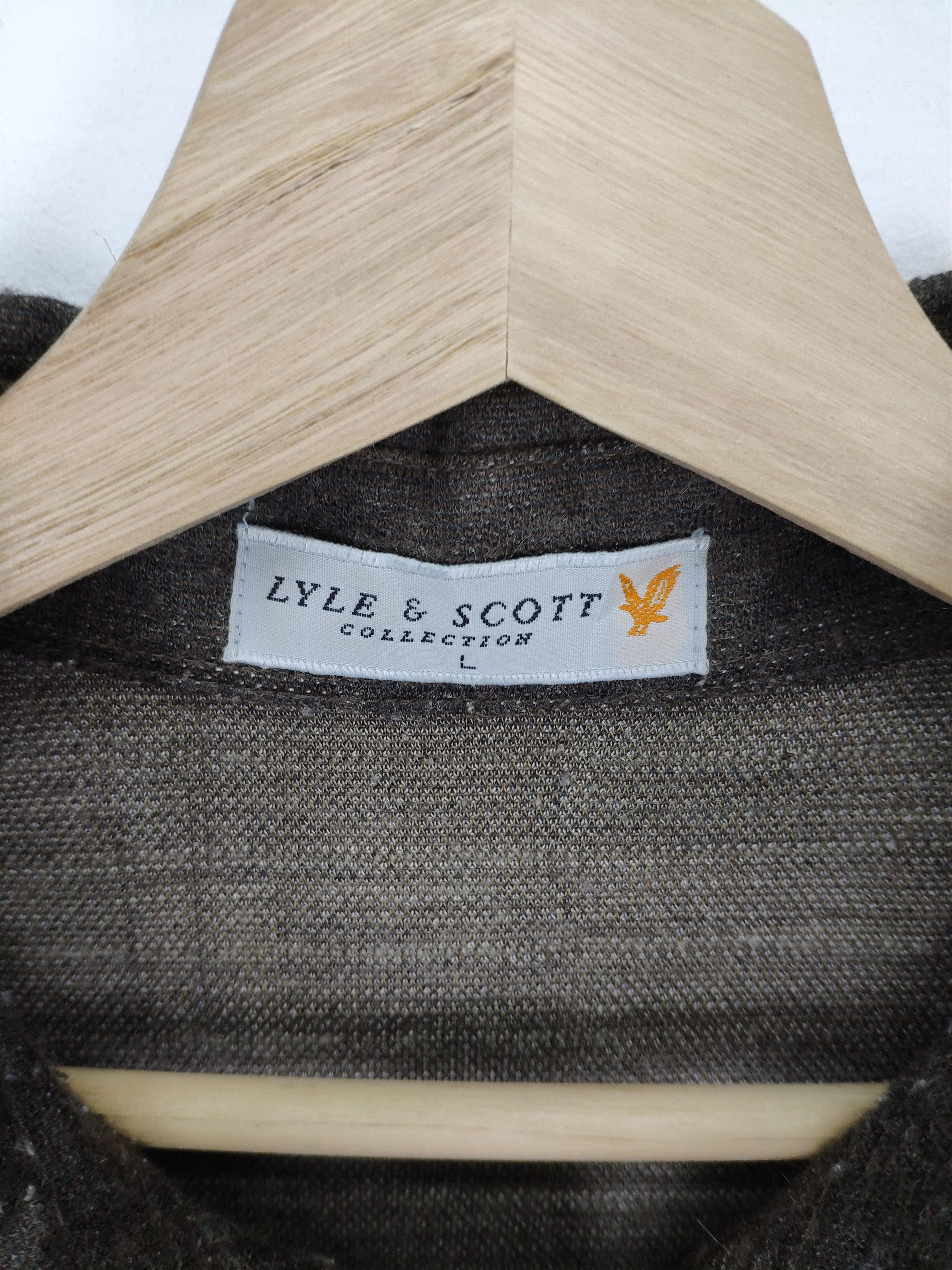 Japanese Brand × Vintage Vintage Wool Polo Shirt Long Sleeve Checkered Size US M / EU 48-50 / 2 - 8 Thumbnail