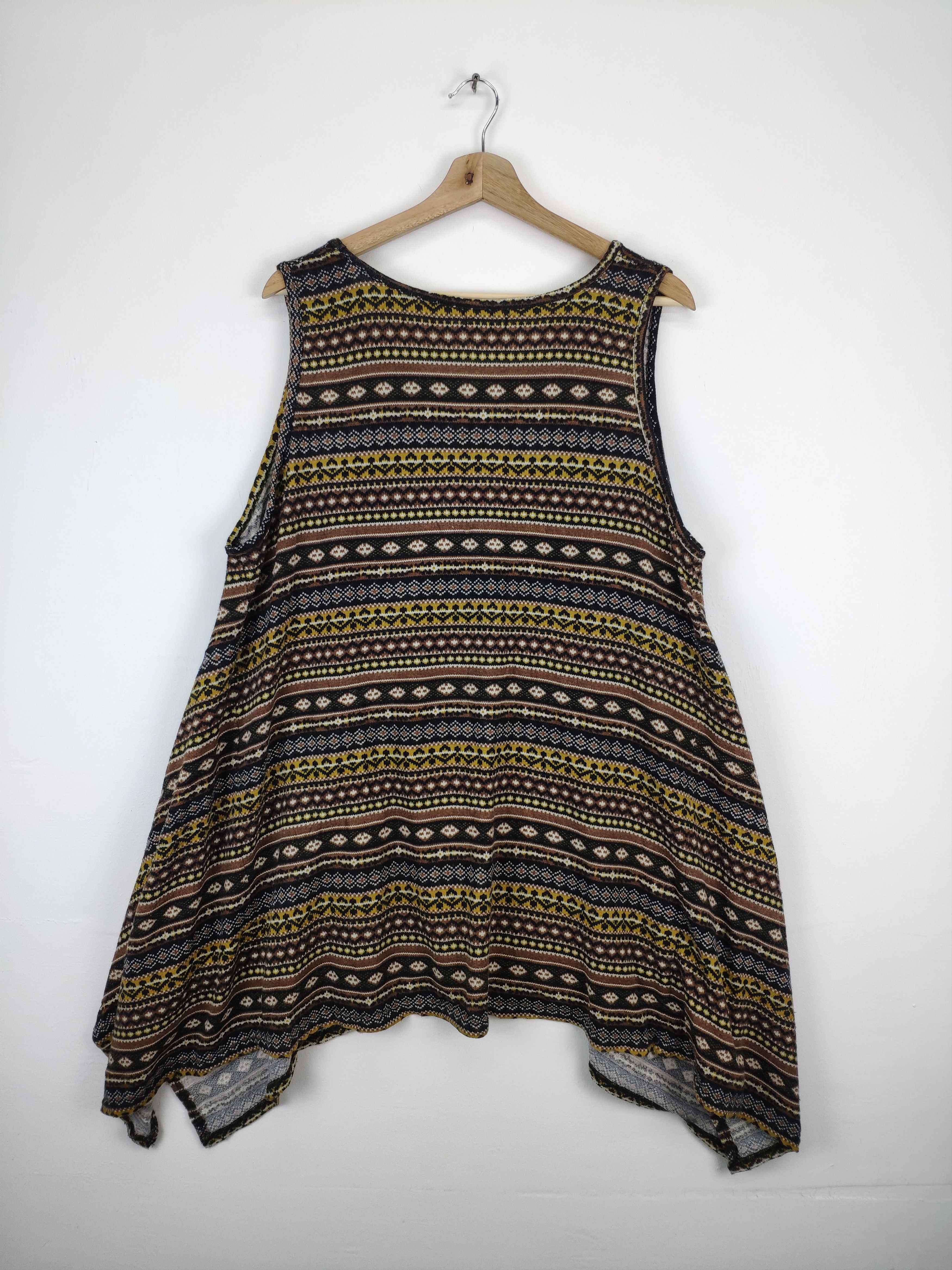 Japanese Brand × Native OFFER💥 Vintage Japanese Summer Dresses Native Style Size XL / US 12-14 / IT 48-50 - 12 Thumbnail