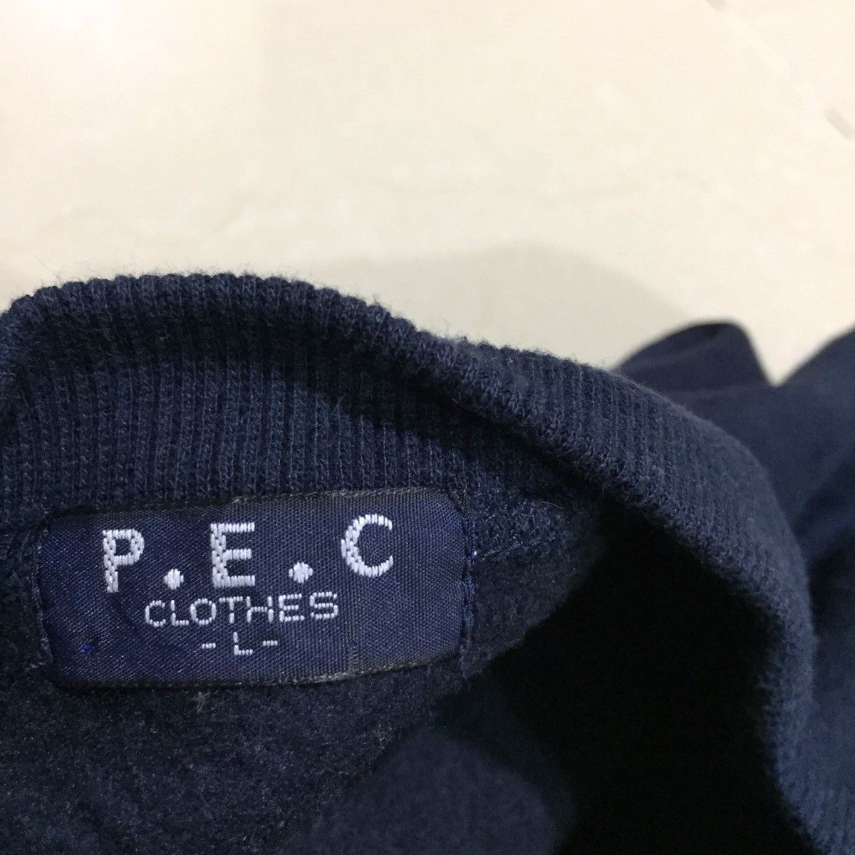 Japanese Brand P.E.C Sweatshirt ATHLETICS embroidered spellout L fits M Size US M / EU 48-50 / 2 - 8 Thumbnail