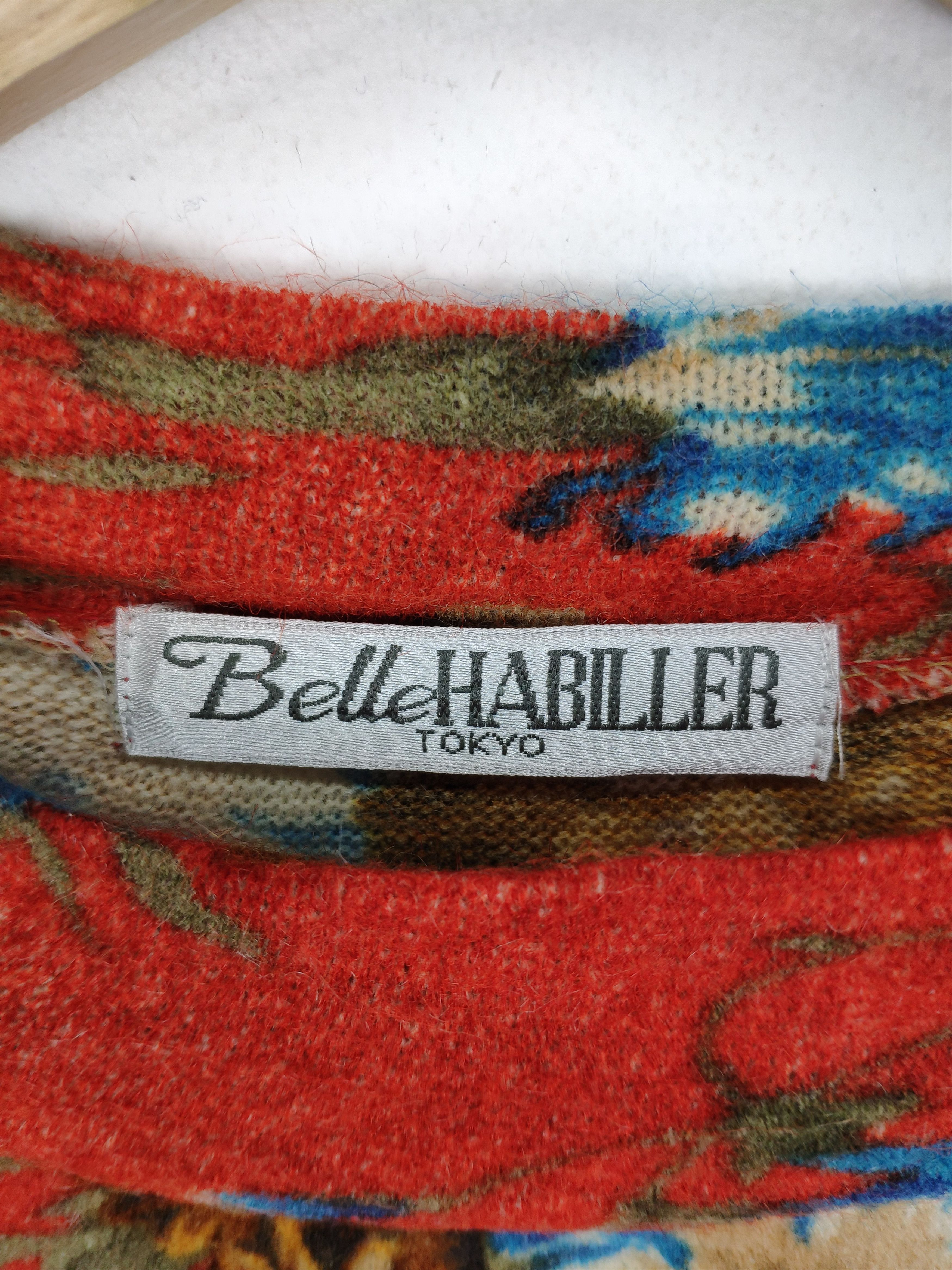 Japanese Brand × Le Grande Bleu (L.G.B.) × Vintage OFFER 💥 Vintage Sweater Floral Motif Unbranded Size M / US 6-8 / IT 42-44 - 8 Thumbnail