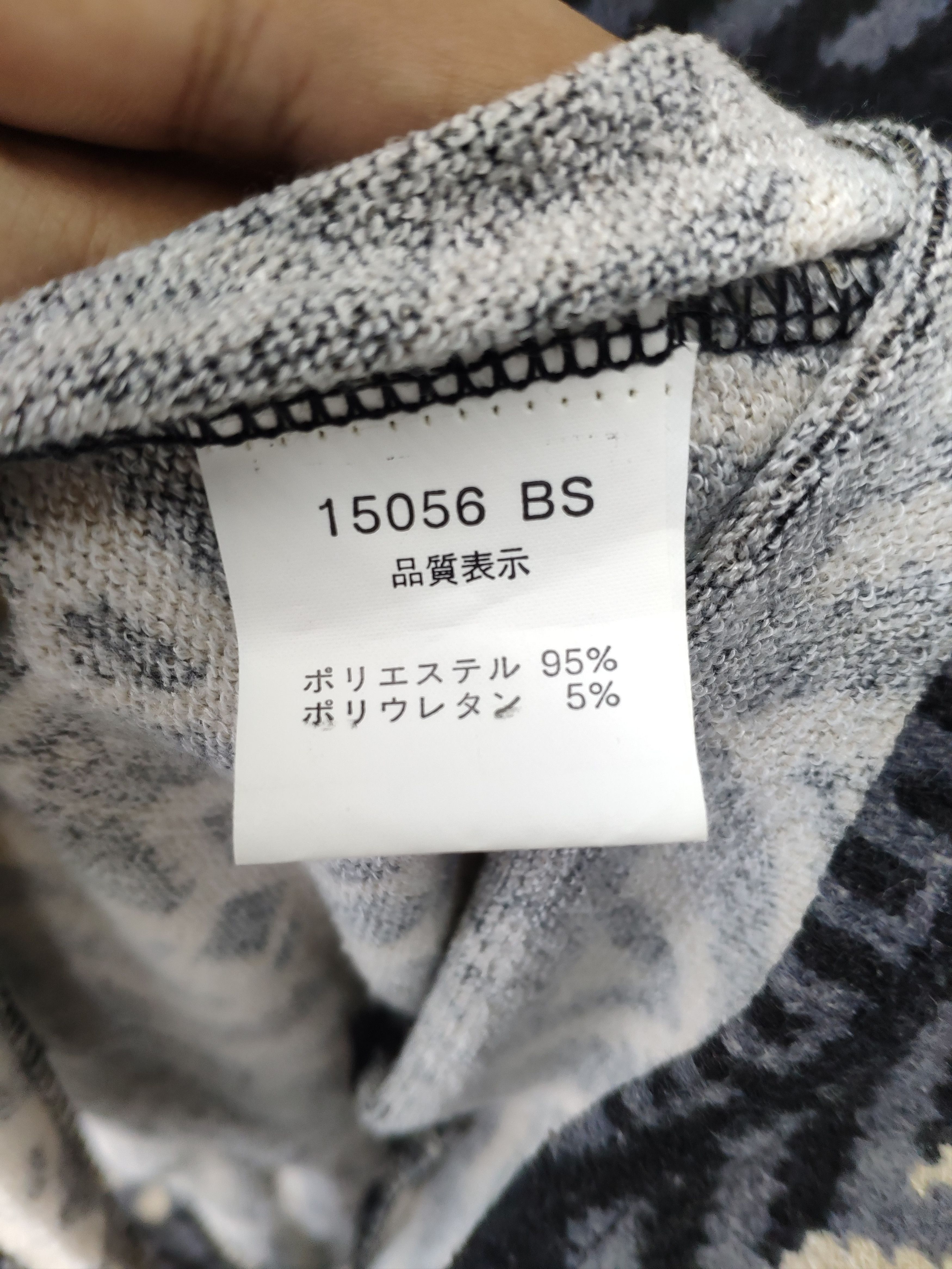 Aran Isles Knitwear × Japanese Brand Vintage Japanese Brand Poncho Native Style Size ONE SIZE - 11 Thumbnail