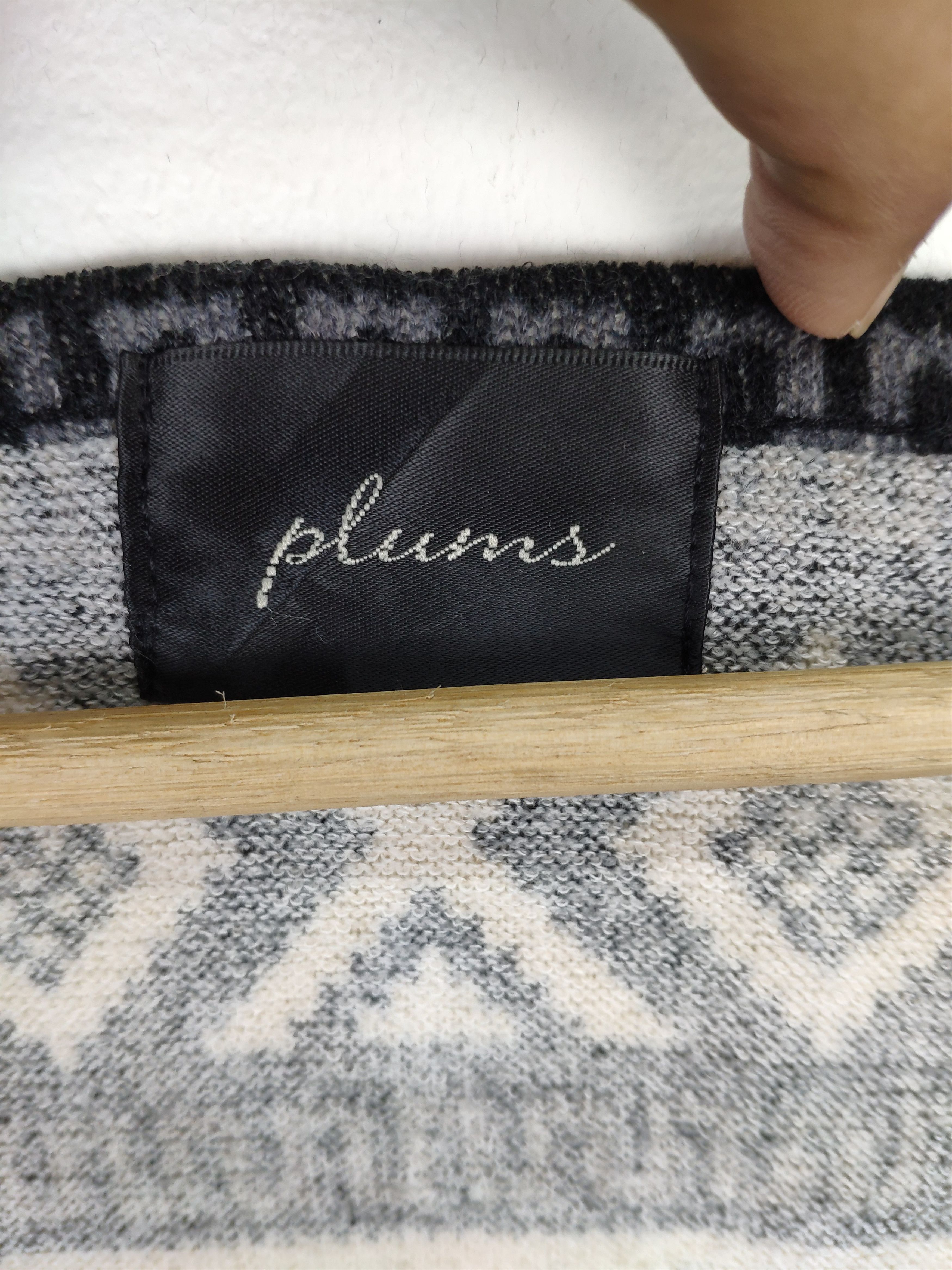 Aran Isles Knitwear × Japanese Brand Vintage Japanese Brand Poncho Native Style Size ONE SIZE - 10 Thumbnail