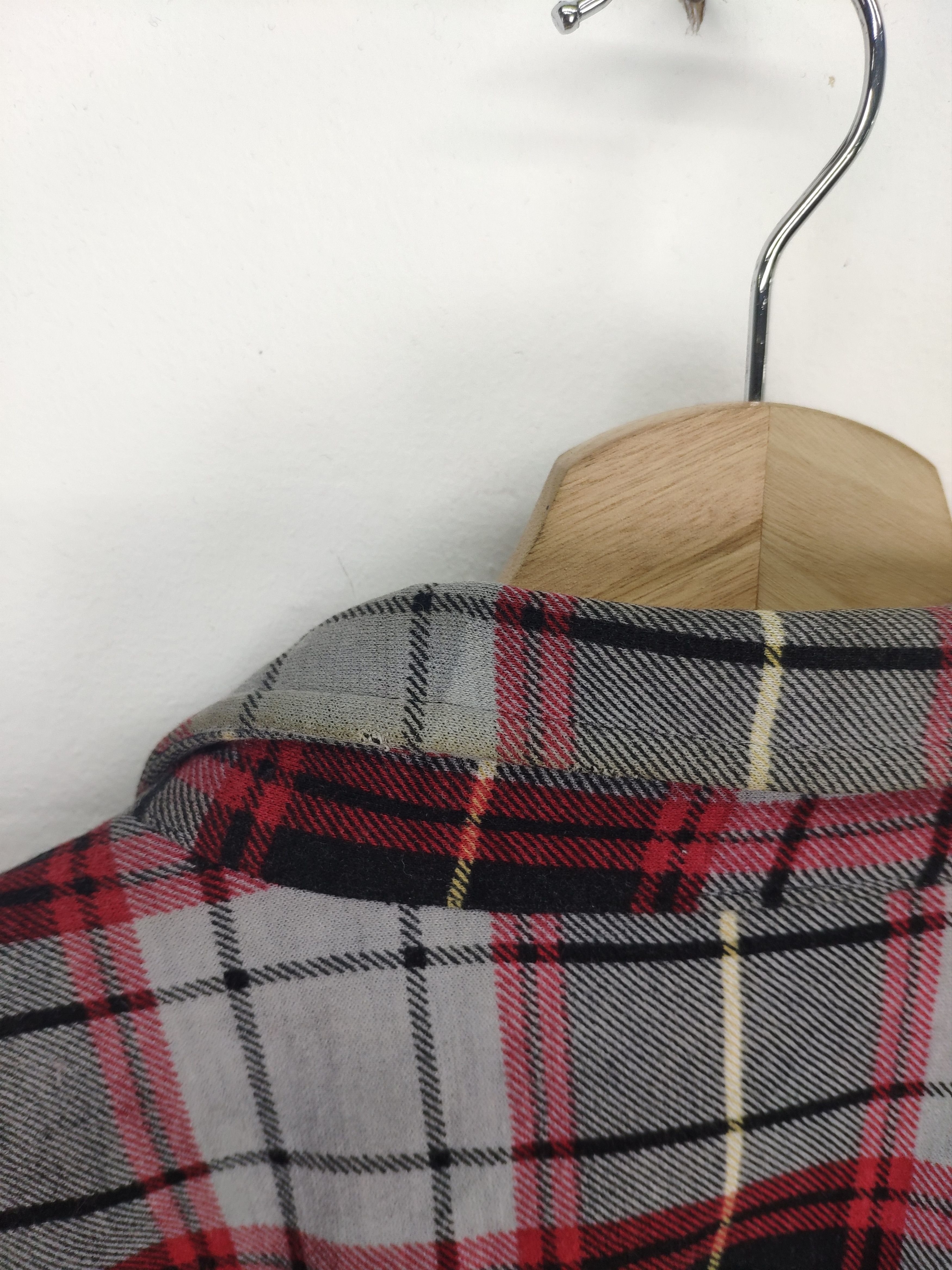 Flannel × Japanese Brand × Vintage Vintage Flannel Shirt Checkered Travis Style Size US XL / EU 56 / 4 - 13 Thumbnail