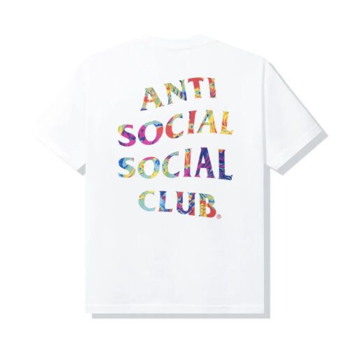Anti Social Social Club Pedals On The Floor White Tee ASSC