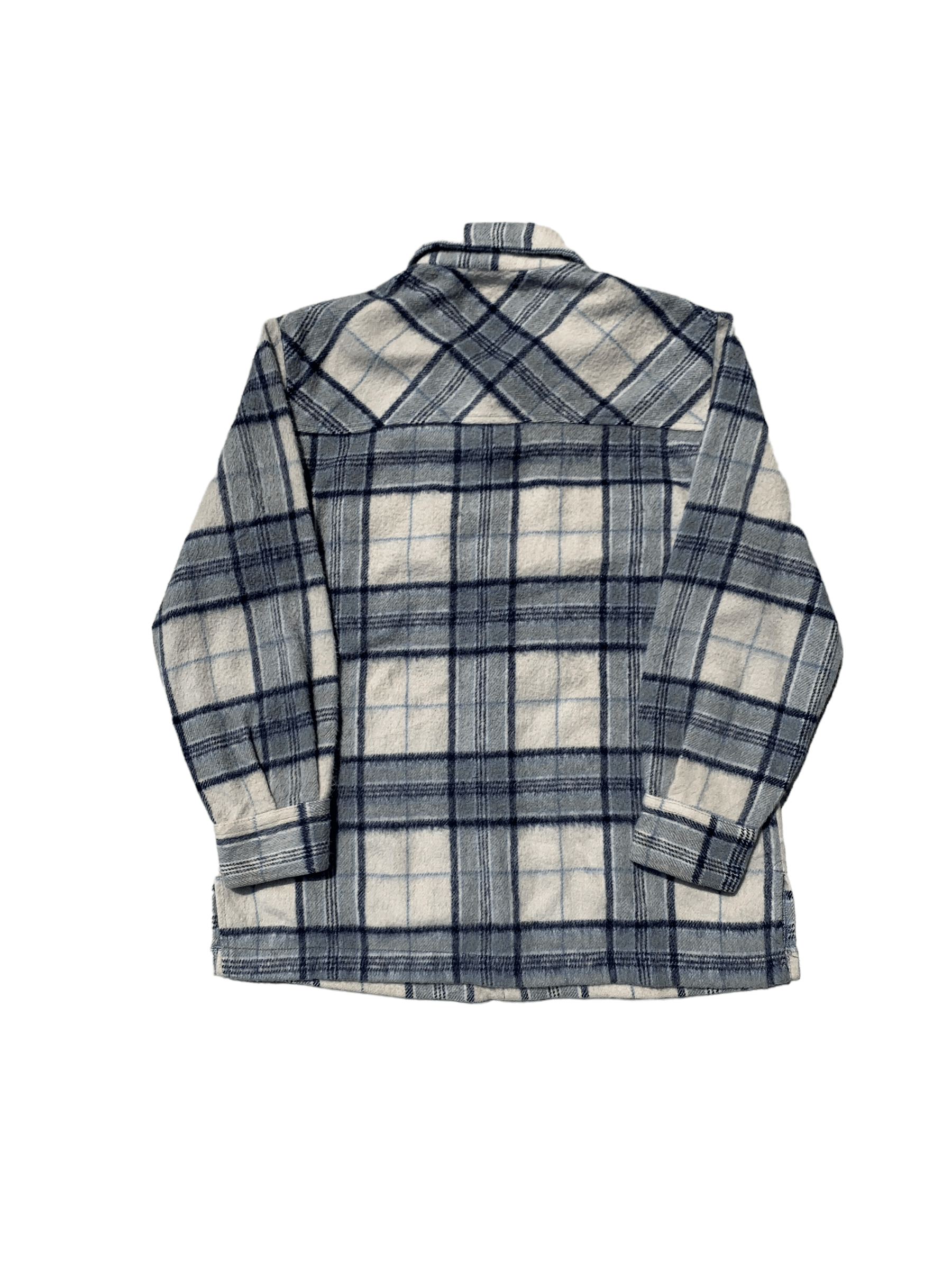 Vintage Vintage Kenjack Tartan Plaid Wool Shirt Jacket Size US M / EU 48-50 / 2 - 2 Thumbnail