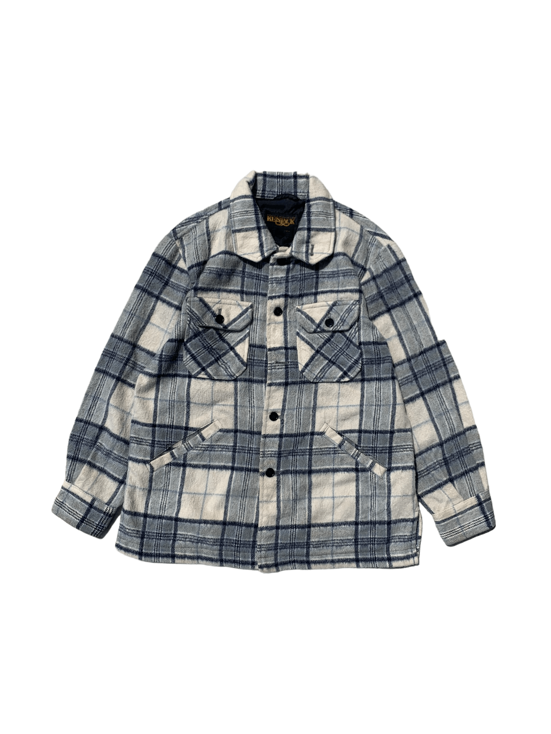 Vintage Vintage Kenjack Tartan Plaid Wool Shirt Jacket Size US M / EU 48-50 / 2 - 1 Thumbnail