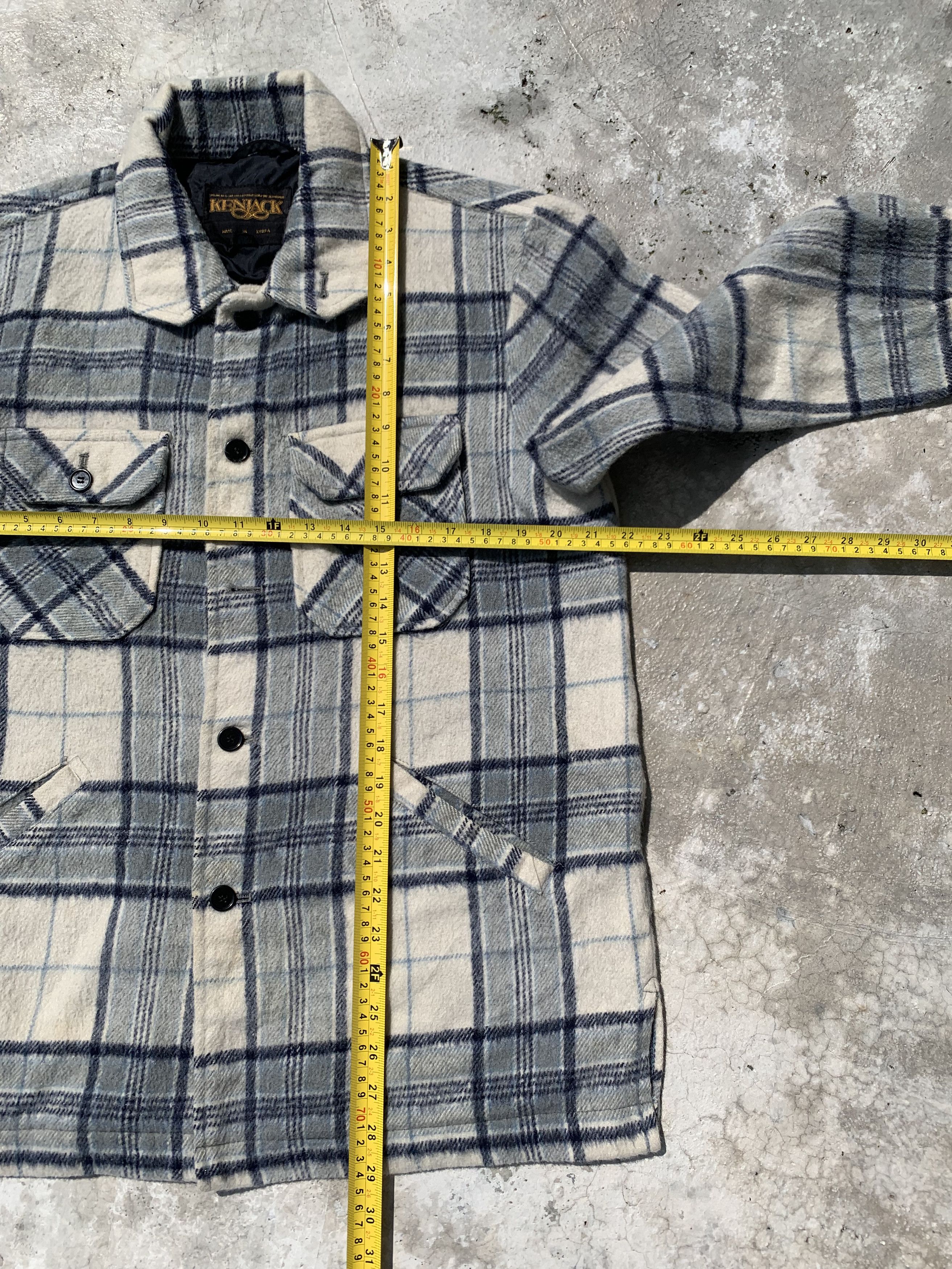 Vintage Vintage Kenjack Tartan Plaid Wool Shirt Jacket Size US M / EU 48-50 / 2 - 6 Thumbnail