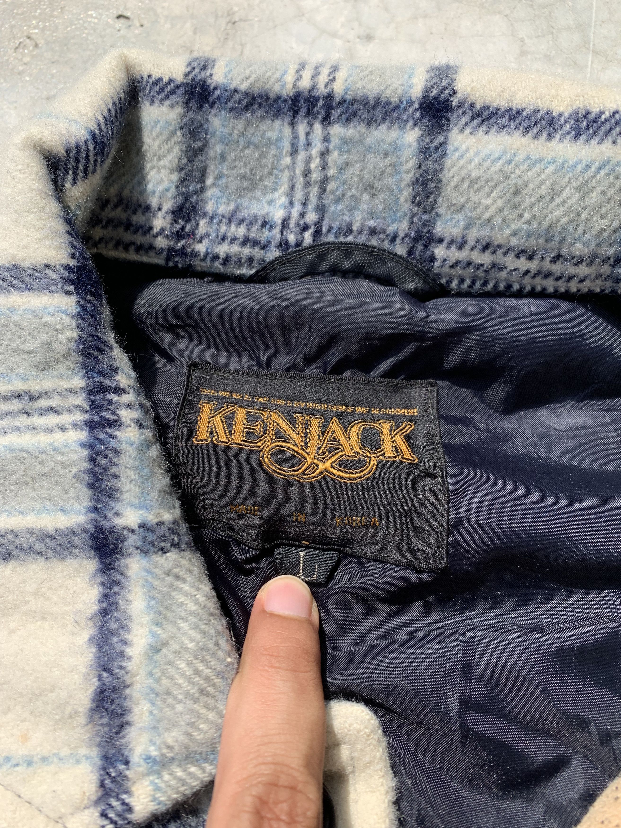 Vintage Vintage Kenjack Tartan Plaid Wool Shirt Jacket Size US M / EU 48-50 / 2 - 10 Thumbnail