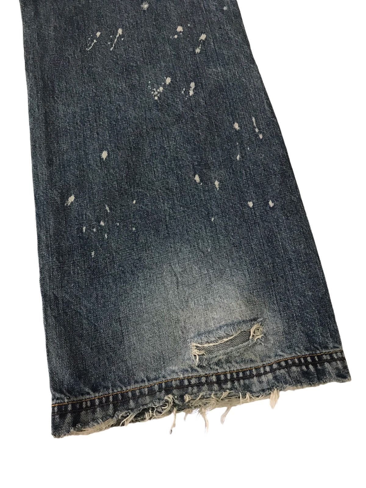 Armani Exchange Thrashed🔥Armani Exchange Acid Wash Distressed Denim Pant⚡️ Size US 32 / EU 48 - 15 Thumbnail