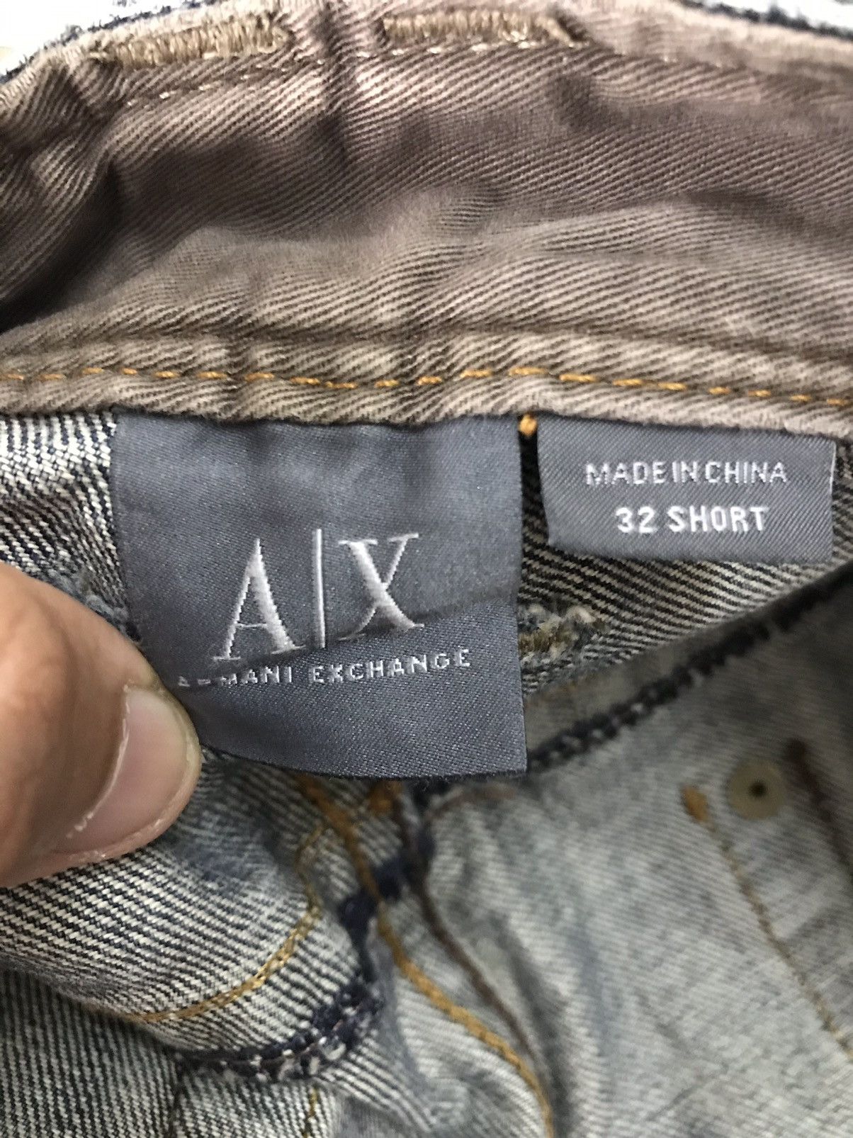 Armani Exchange Thrashed🔥Armani Exchange Acid Wash Distressed Denim Pant⚡️ Size US 32 / EU 48 - 22 Thumbnail