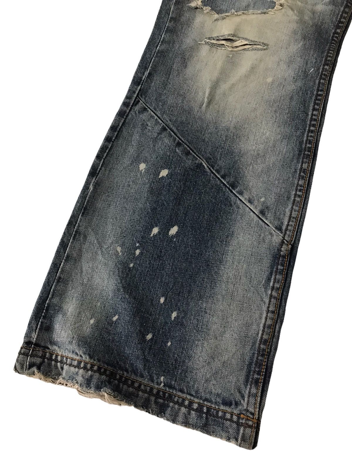 Armani Exchange Thrashed🔥Armani Exchange Acid Wash Distressed Denim Pant⚡️ Size US 32 / EU 48 - 6 Thumbnail