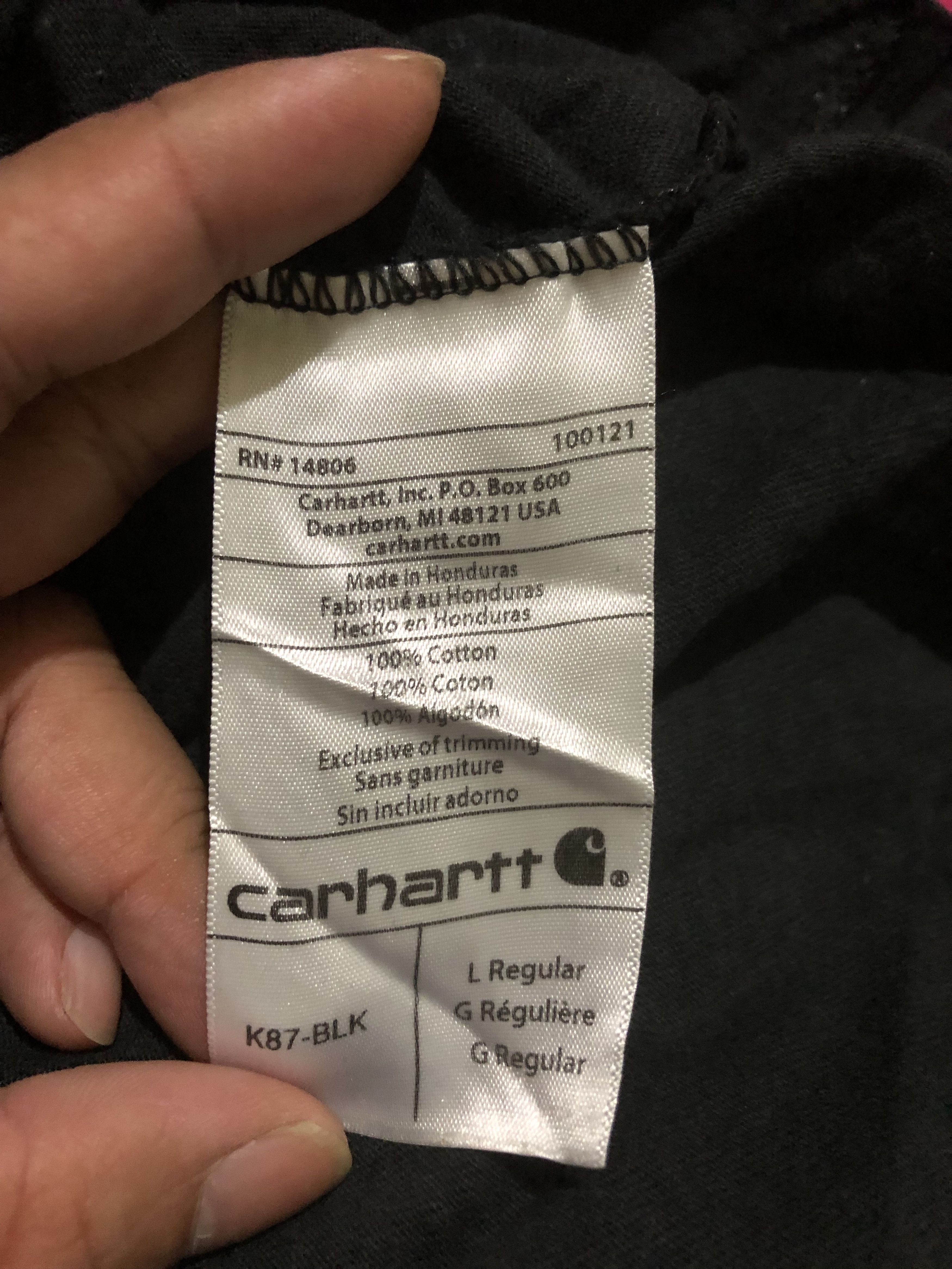 Carhartt Carhartt Single Pocket Tshirt Size US L / EU 52-54 / 3 - 4 Thumbnail