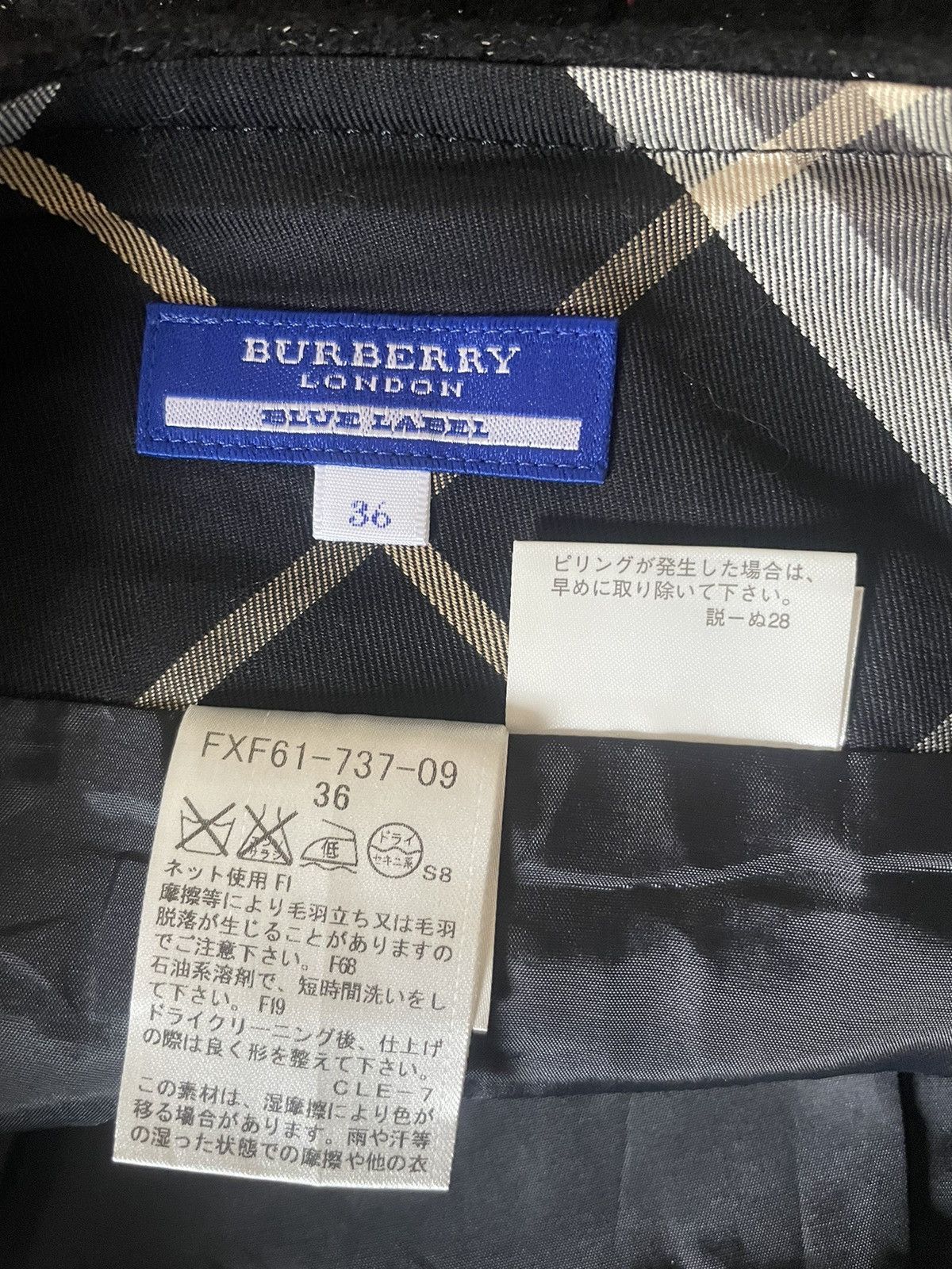 Burberry Burberry Mini Skirt Size 29" - 4 Thumbnail