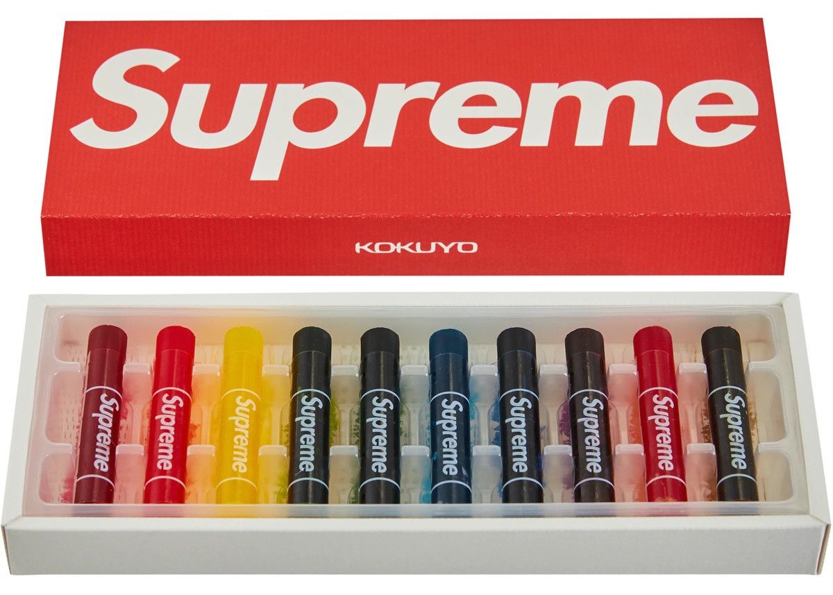 Supreme S/S23 Supreme Kokuyo Translucent Crayons (Pack of 10) Size ONE SIZE - 5 Thumbnail