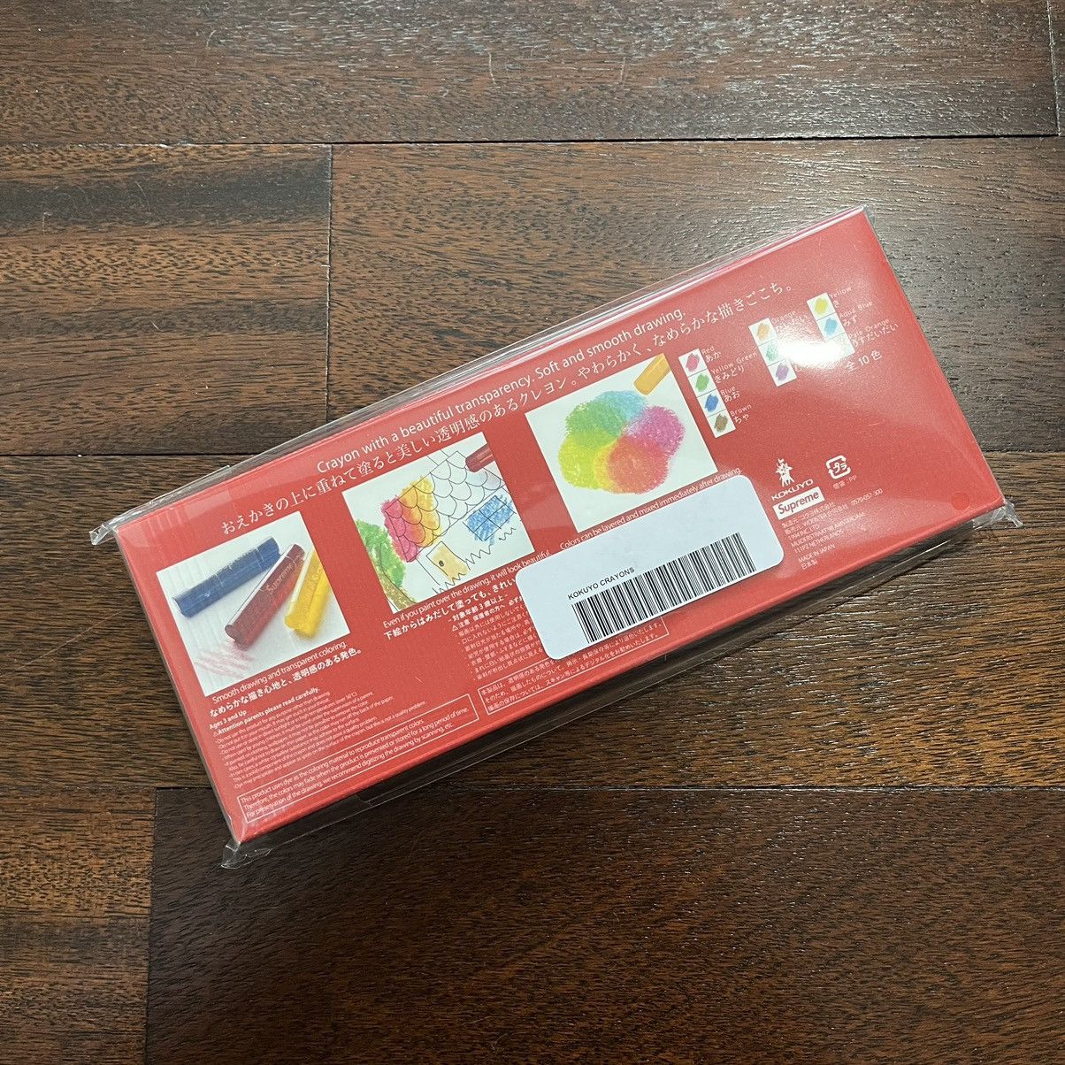Supreme S/S23 Supreme Kokuyo Translucent Crayons (Pack of 10) Size ONE SIZE - 2 Thumbnail