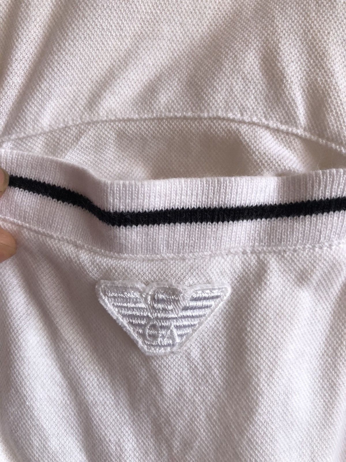 Armani Emporio Armani Jeans Polo Shirt Size US L / EU 52-54 / 3 - 3 Thumbnail