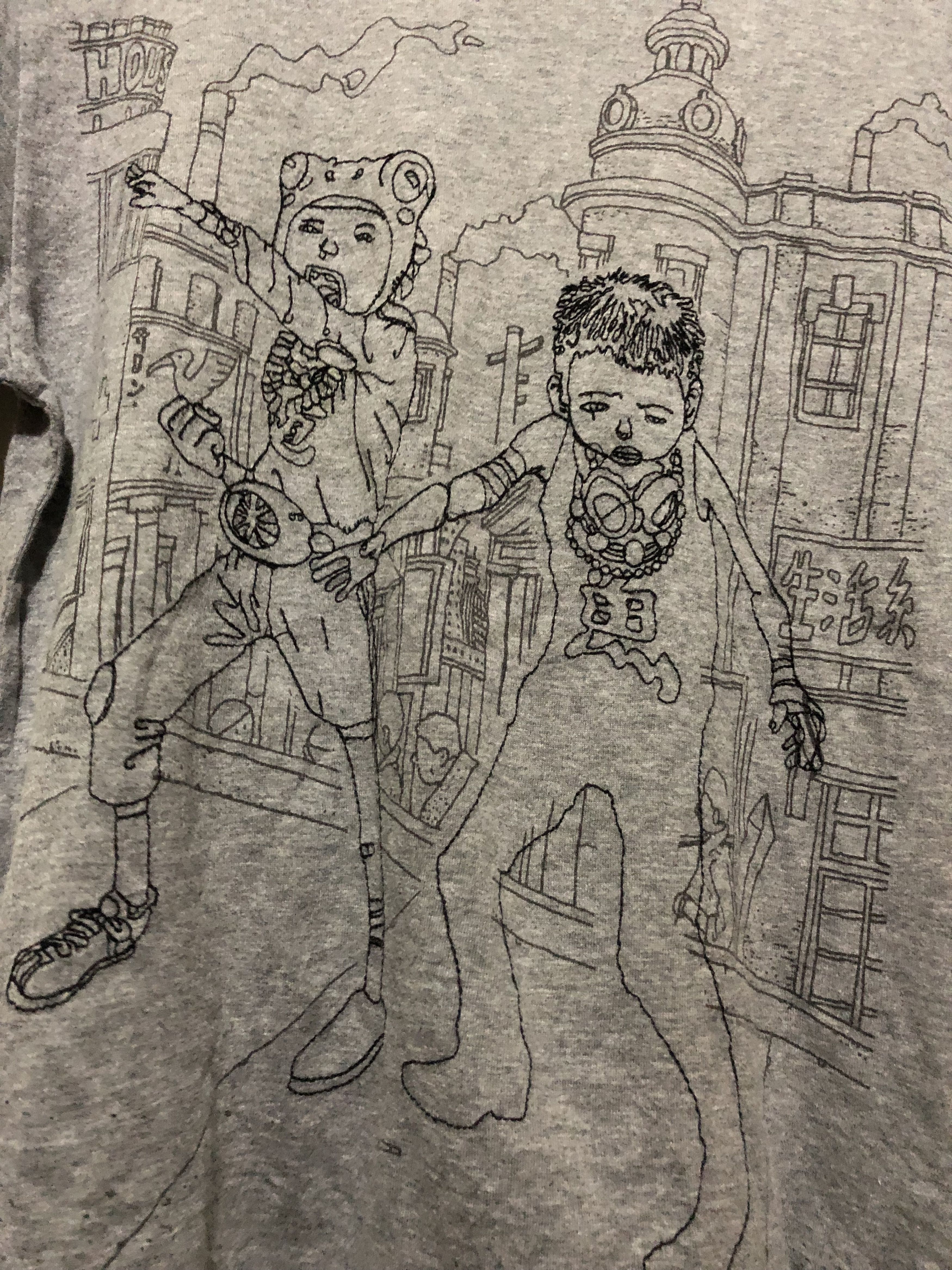 Anime Tekkonkinkreet Japanese Manga Series X Uniqlo Size US M / EU 48-50 / 2 - 2 Thumbnail