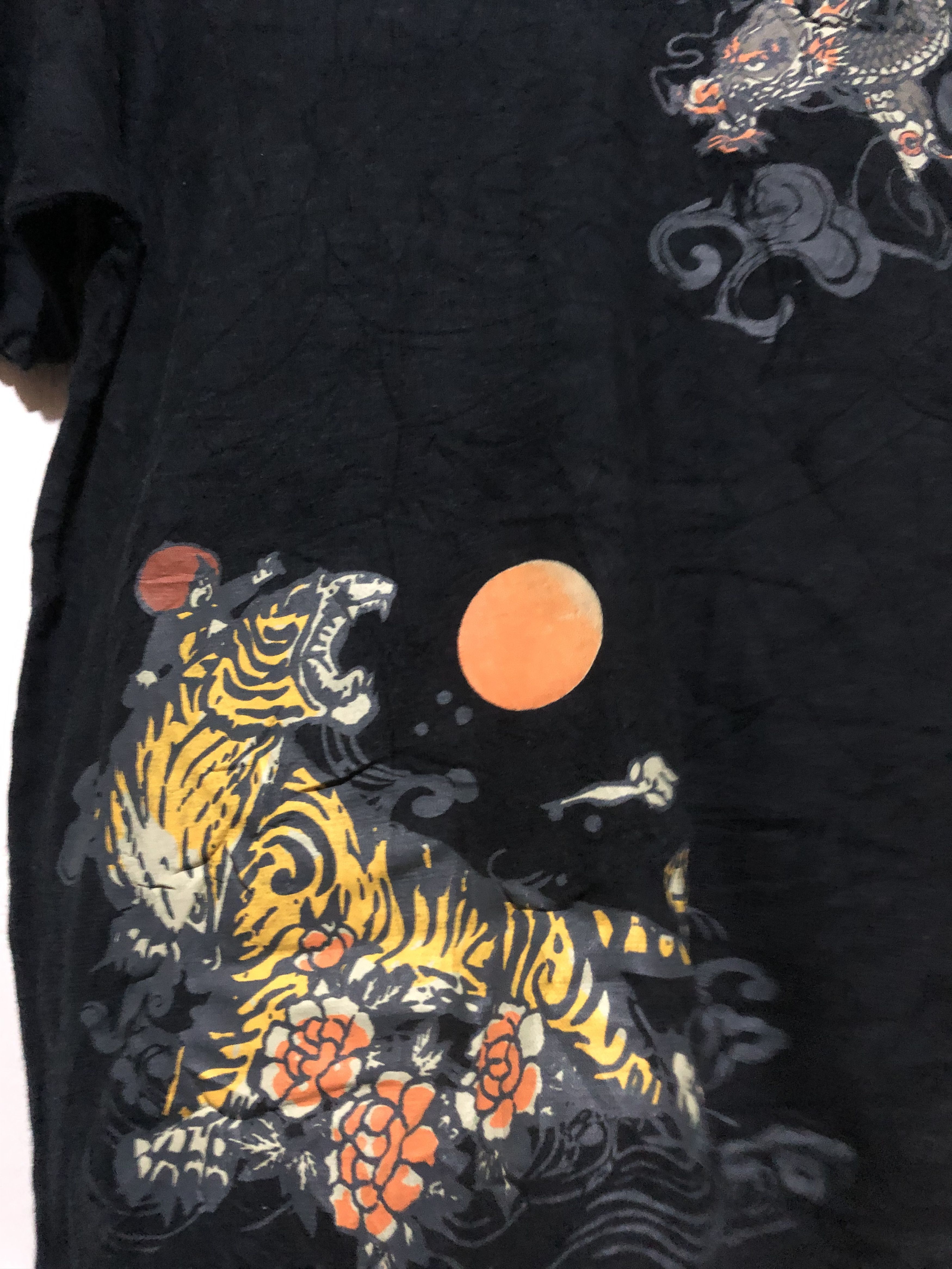 Japanese Brand Japanese Brand Dragon & Tiger Tshirt Size US S / EU 44-46 / 1 - 3 Thumbnail