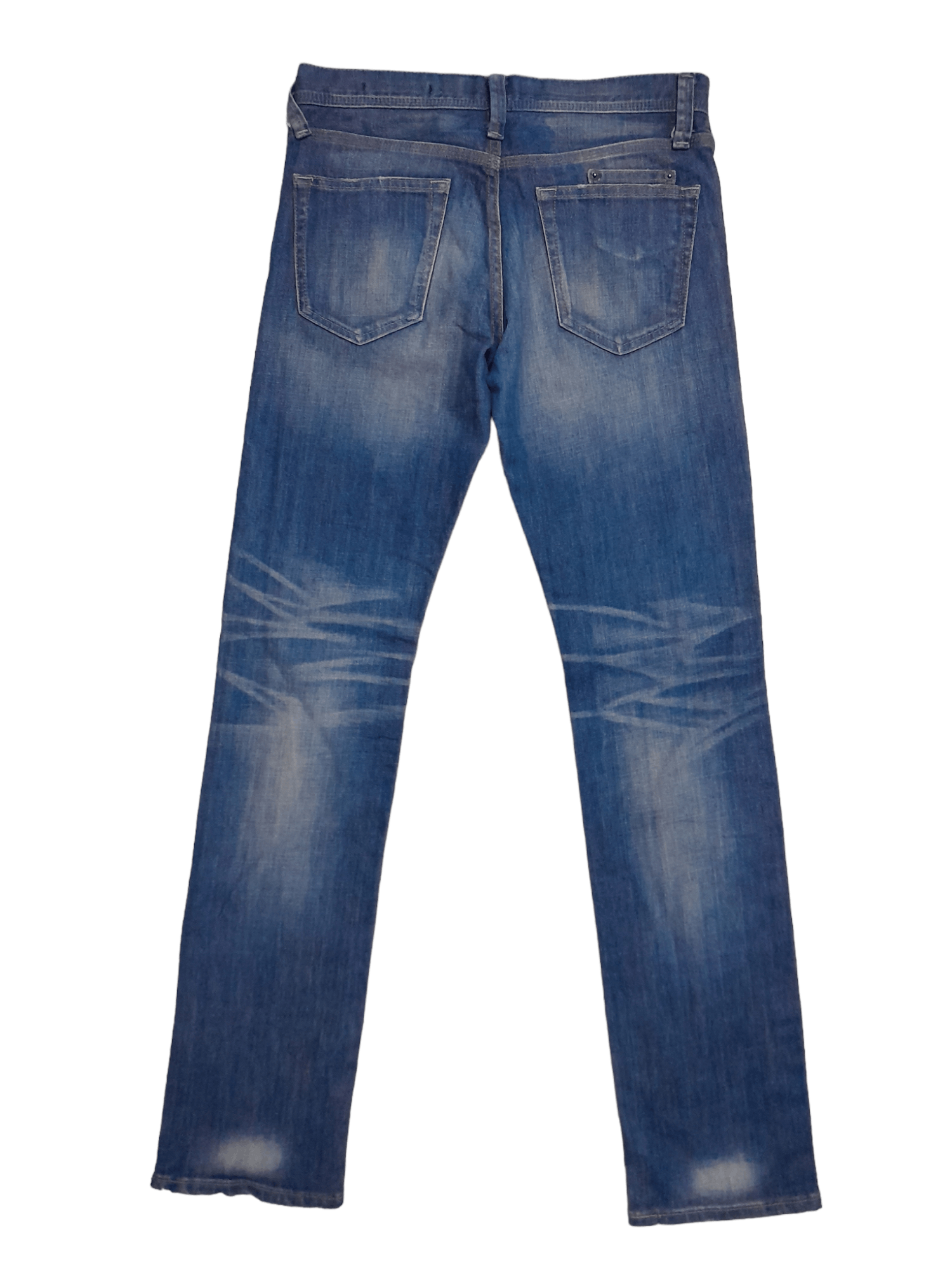 image of Jil Sander Skinny Straight Denim (E936) in Blue, Men's (Size 30)