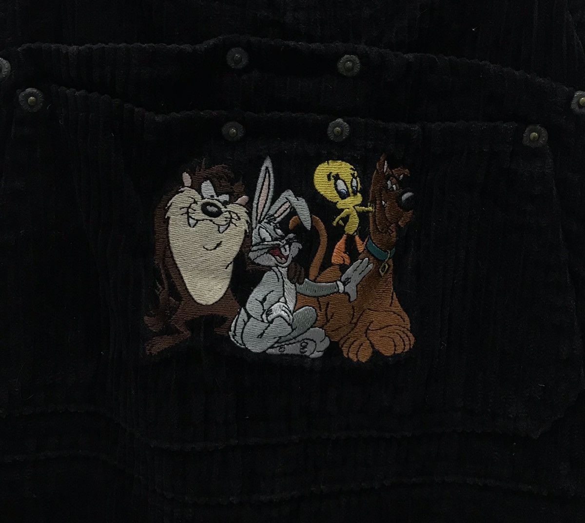 Warner Bros WARNER BROS STUDIO STORE LADIES OVERALLS Size 31" - 6 Thumbnail