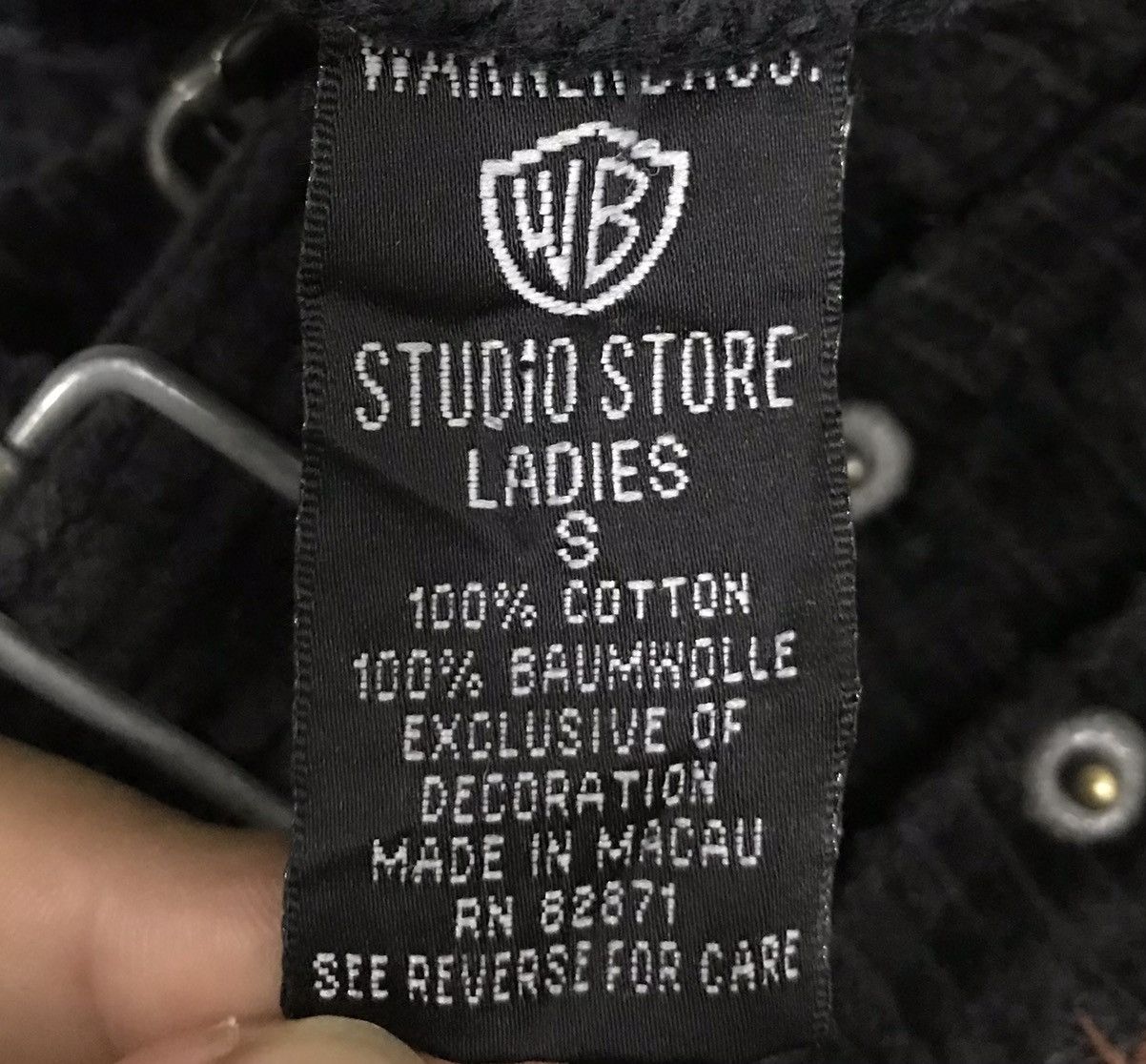 Warner Bros WARNER BROS STUDIO STORE LADIES OVERALLS Size 31" - 12 Thumbnail