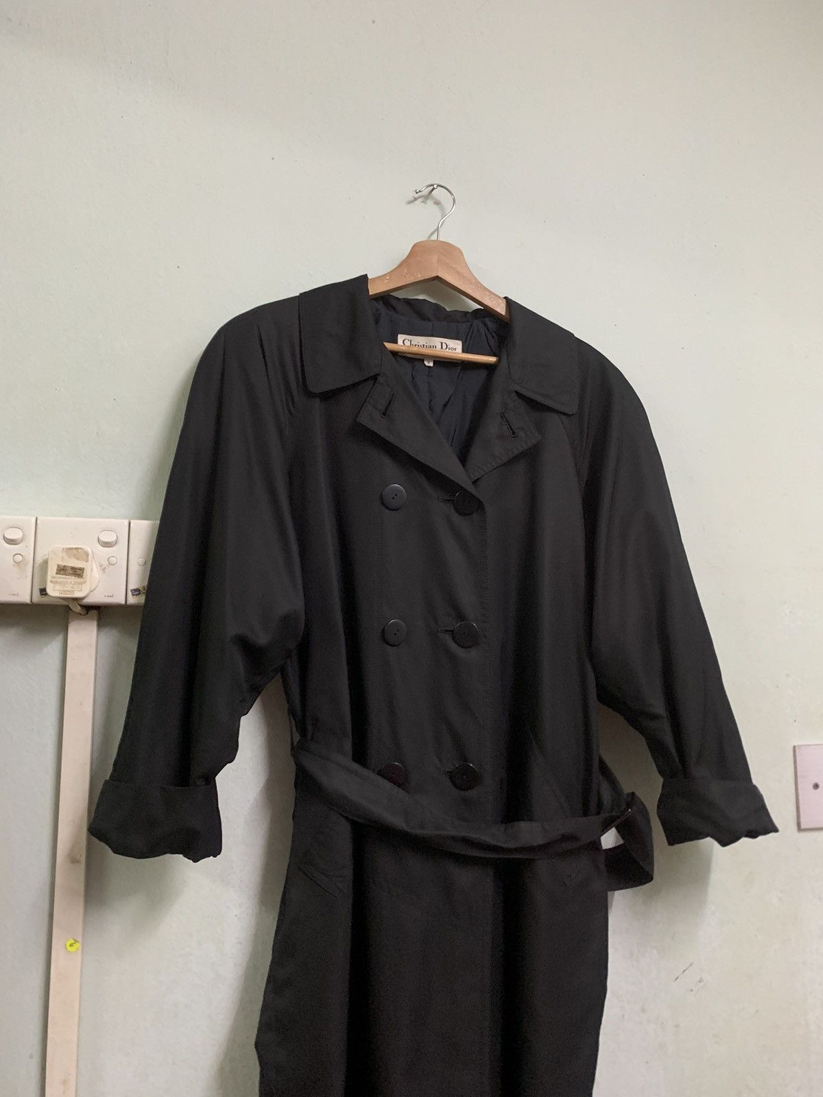 Christian Dior Monsieur 🔥Christian Dior Double Breasted Trench Coat (Woman) Size US L / EU 52-54 / 3 - 5 Thumbnail