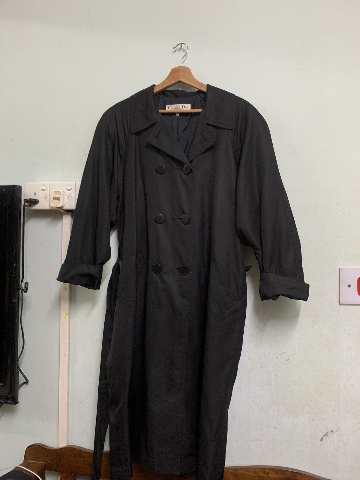 Christian Dior Monsieur 🔥Christian Dior Double Breasted Trench Coat (Woman) Size US L / EU 52-54 / 3 - 3 Thumbnail