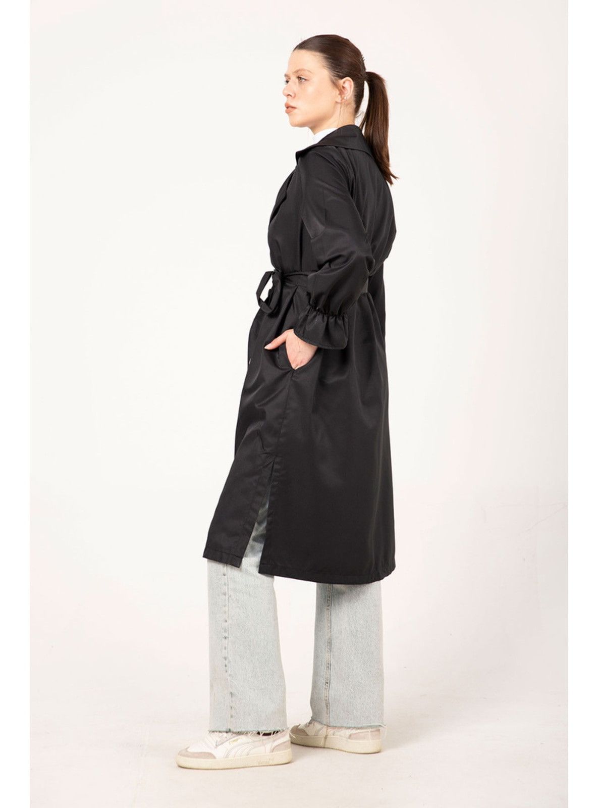 Christian Dior Monsieur 🔥Christian Dior Double Breasted Trench Coat (Woman) Size US L / EU 52-54 / 3 - 4 Thumbnail